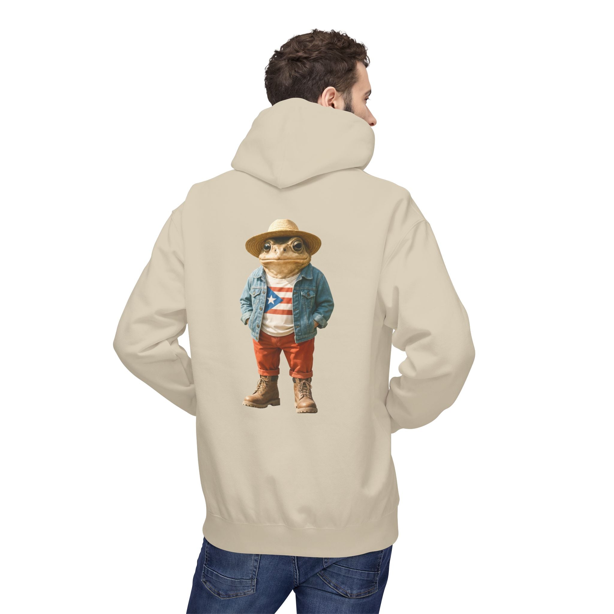 Hoodie Premium “Sapo Concho Boricua” Cultura y Orgullo de Puerto Rico 🇵🇷