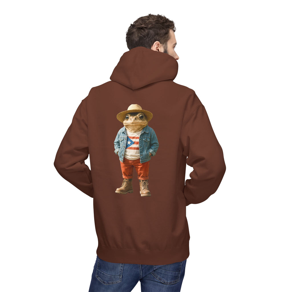 Hoodie Premium “Sapo Concho Boricua” Cultura y Orgullo de Puerto Rico 🇵🇷