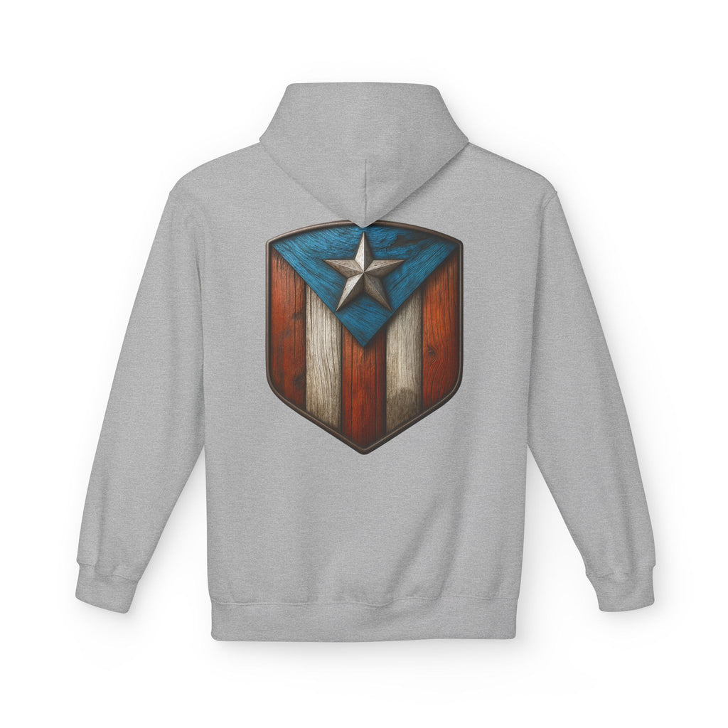 Hoodie Premium “Escudo Boricua” Cultura y Orgullo de Puerto Rico 🇵🇷