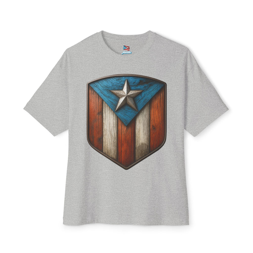 Camiseta Premium front print “Escudo Boricua” Fuerza, Identidad y Orgullo de Puerto Rico 🇵🇷