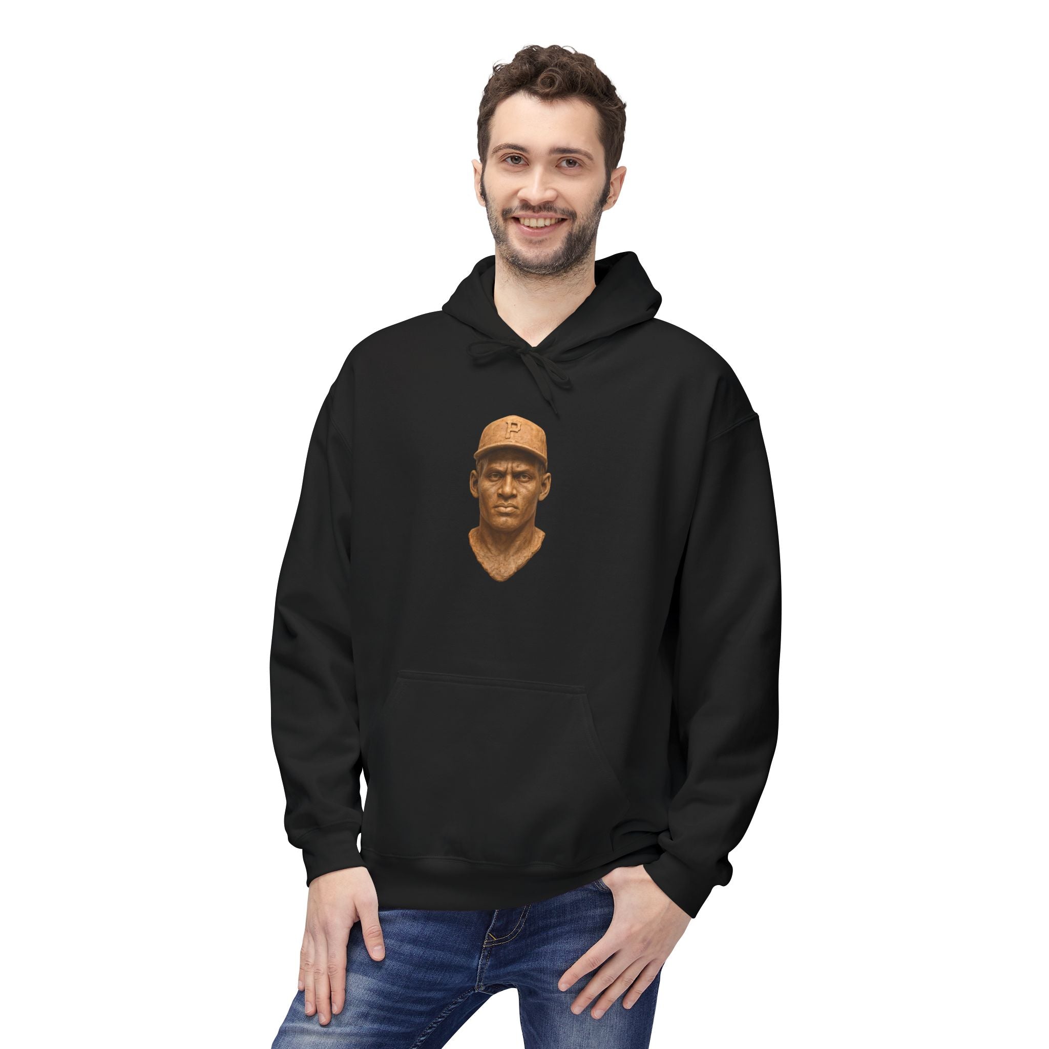 Hoodie Premium “Clemente Escultura” Tributo al Legado y Orgullo de Puerto Rico 🇵🇷
