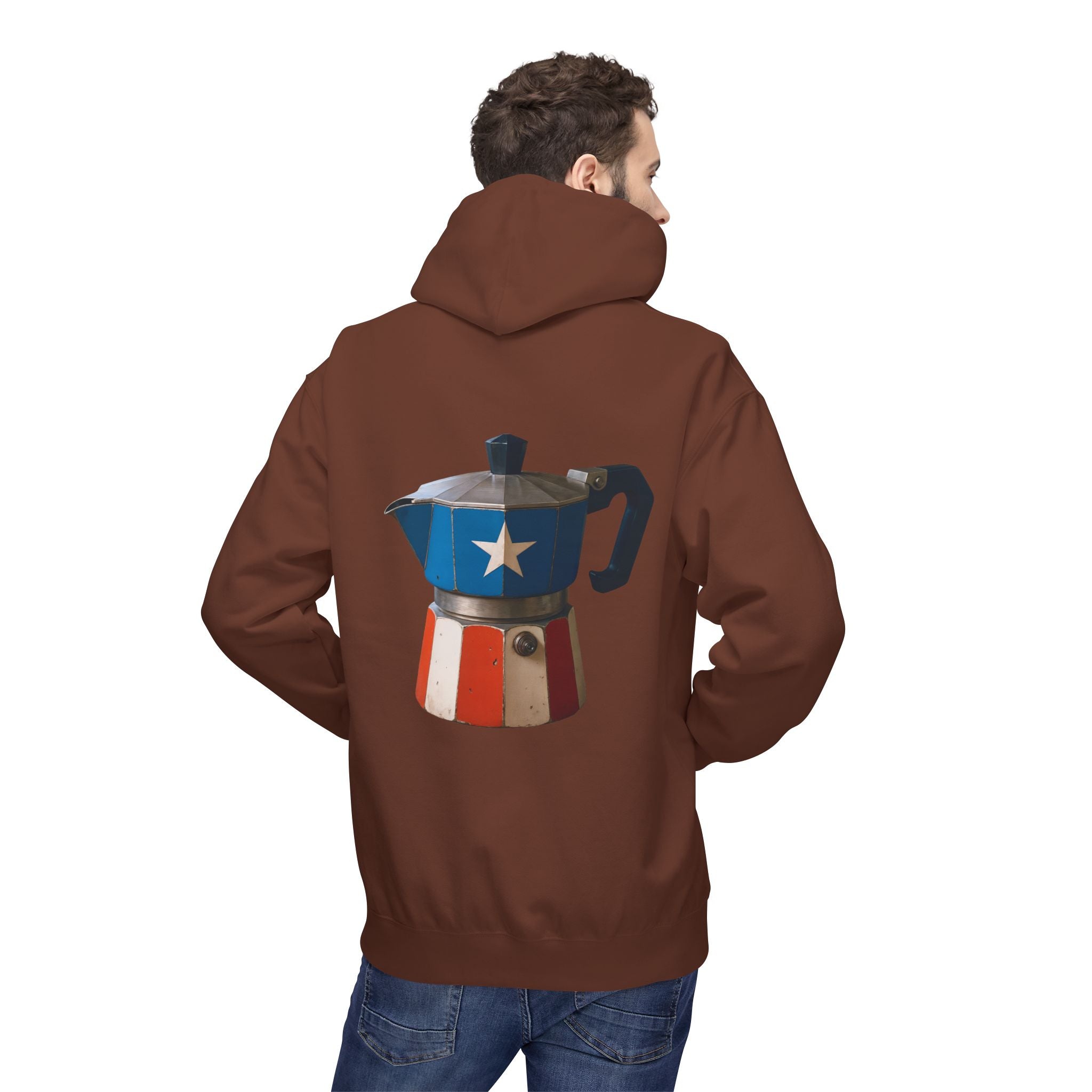 Hoodie Premium “Greca Boricua” Tradición, Café y Orgullo de Puerto Rico 🇵🇷