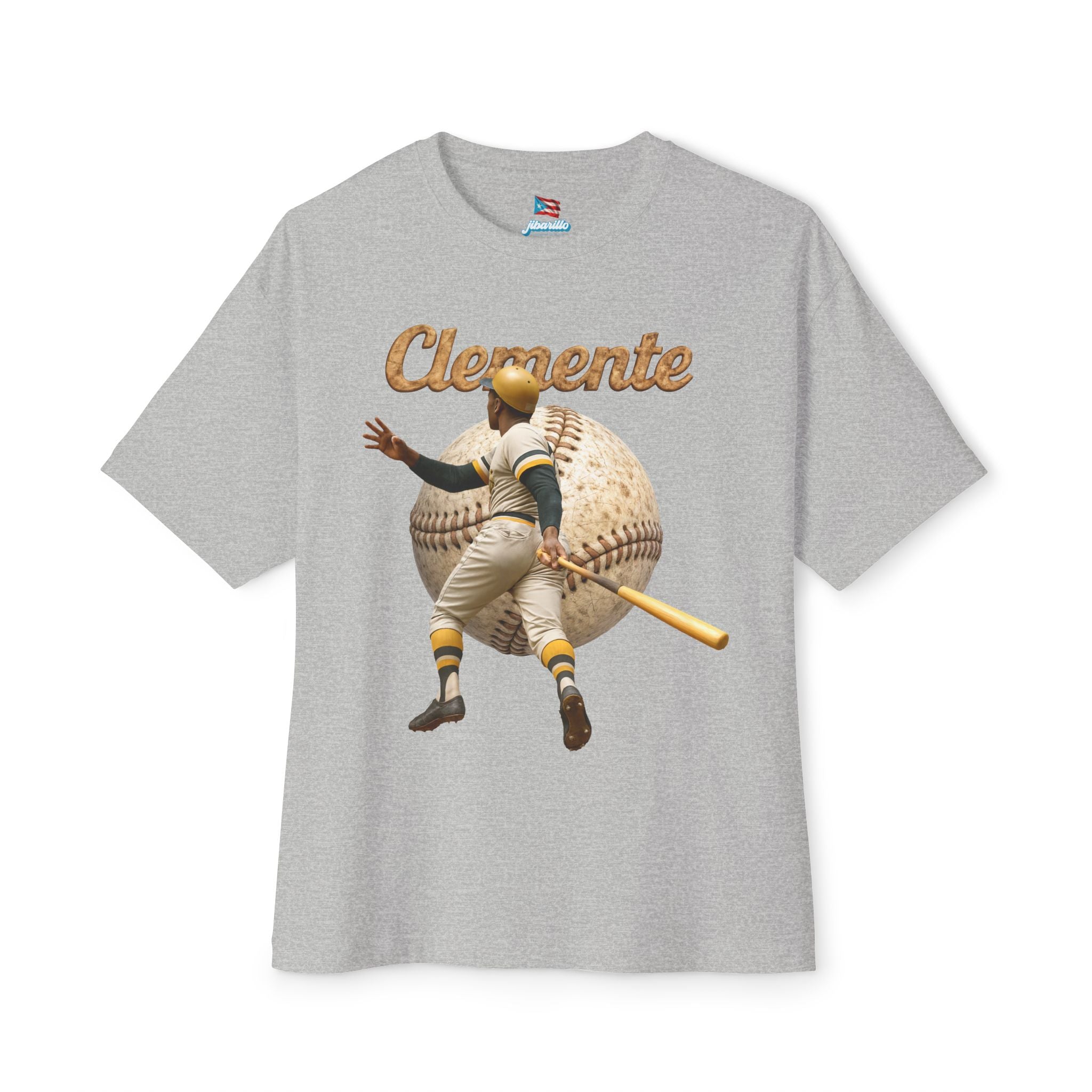 Camiseta Premium “Clemente Leyenda” Oversized Heavy Weight 🇵🇷
