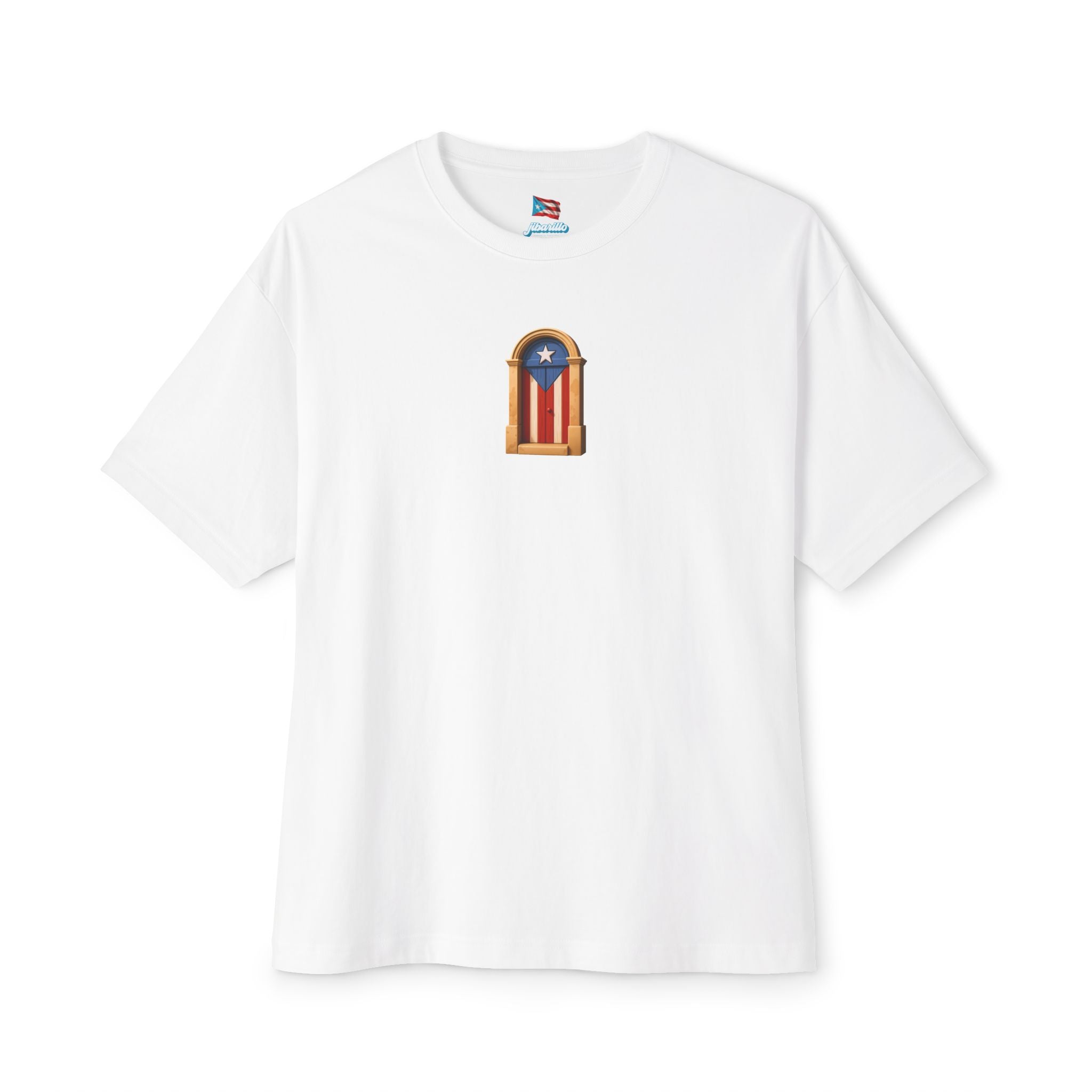 Camiseta Premium “Puerta Boricua” Oversized Heavy Weight 🇵🇷