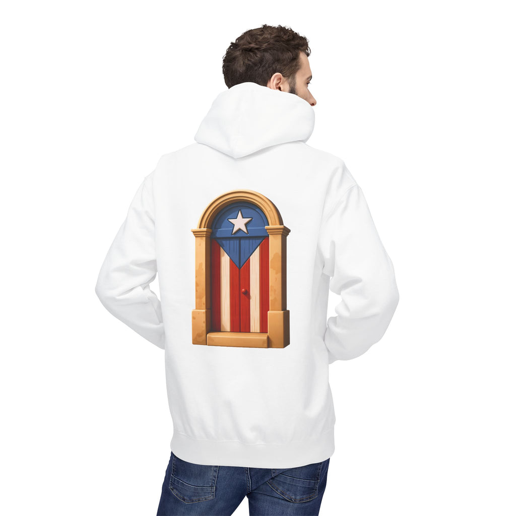 Hoodie Premium “Puerta Boricua” Inspirado en el Viejo San Juan y el Orgullo de Puerto Rico 🇵🇷
