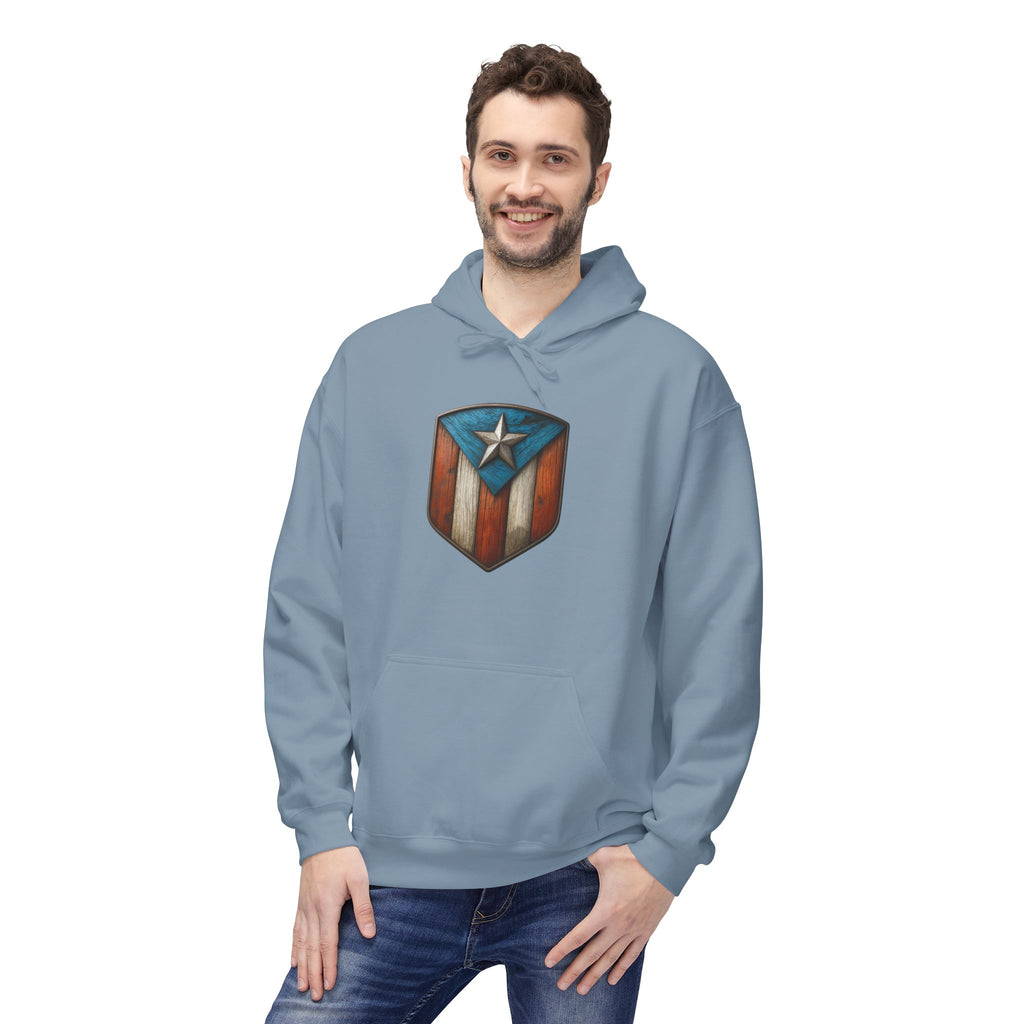 Hoodie Premium “Escudo Boricua” Cultura y Orgullo de Puerto Rico 🇵🇷