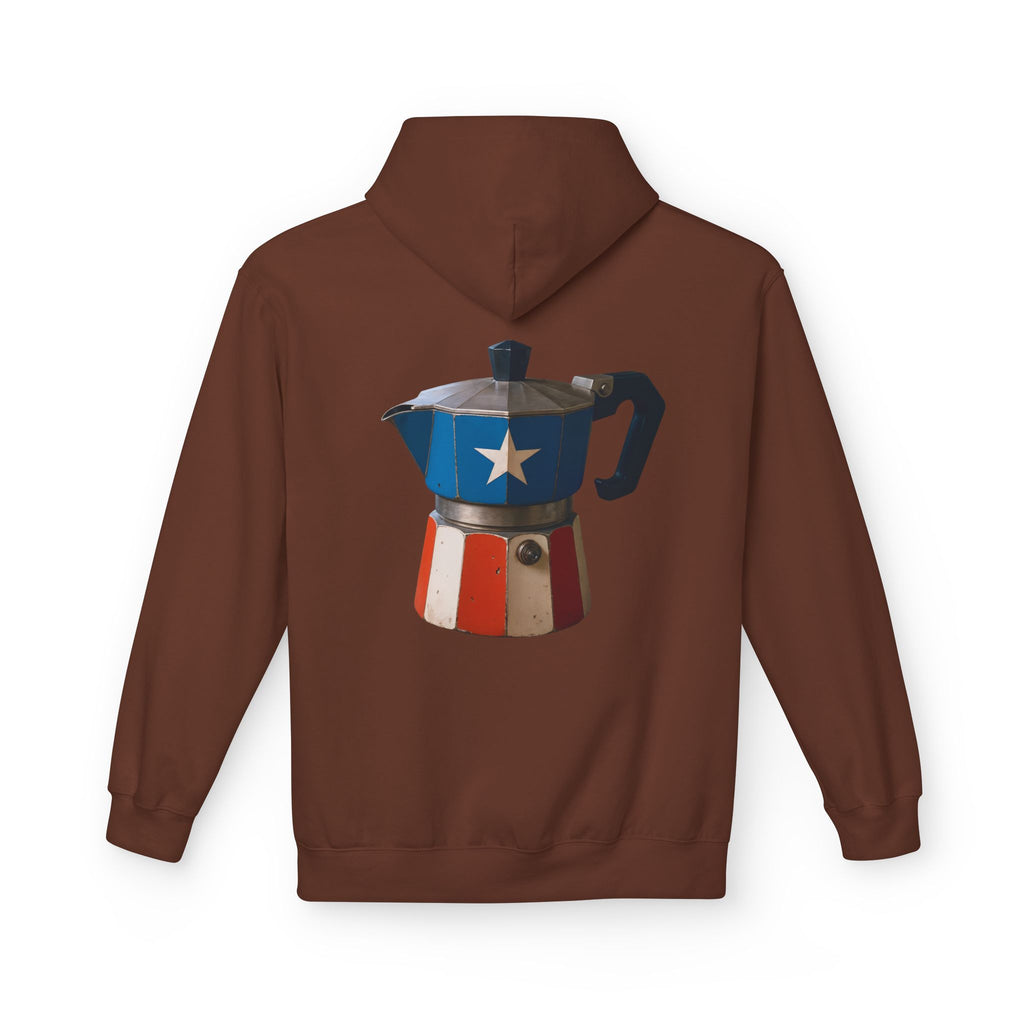 Hoodie Premium “Greca Boricua” Tradición, Café y Orgullo de Puerto Rico 🇵🇷