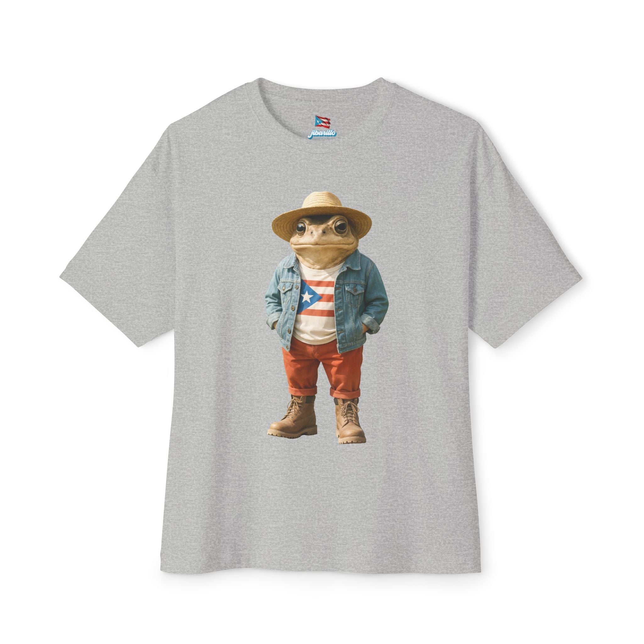 Camiseta Premium “Sapo Concho” Oversized Heavy Weight 🇵🇷
