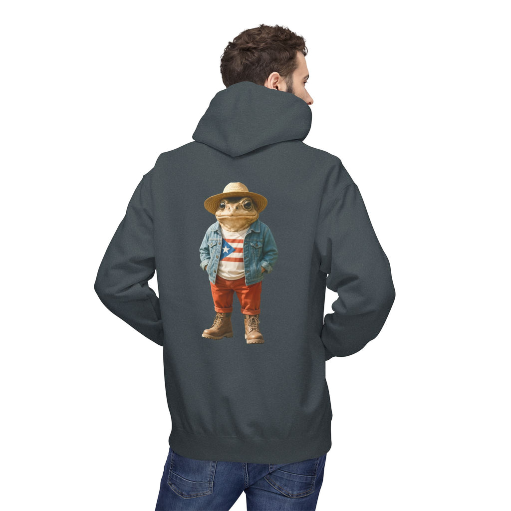 Hoodie Premium “Sapo Concho Boricua” Cultura y Orgullo de Puerto Rico 🇵🇷