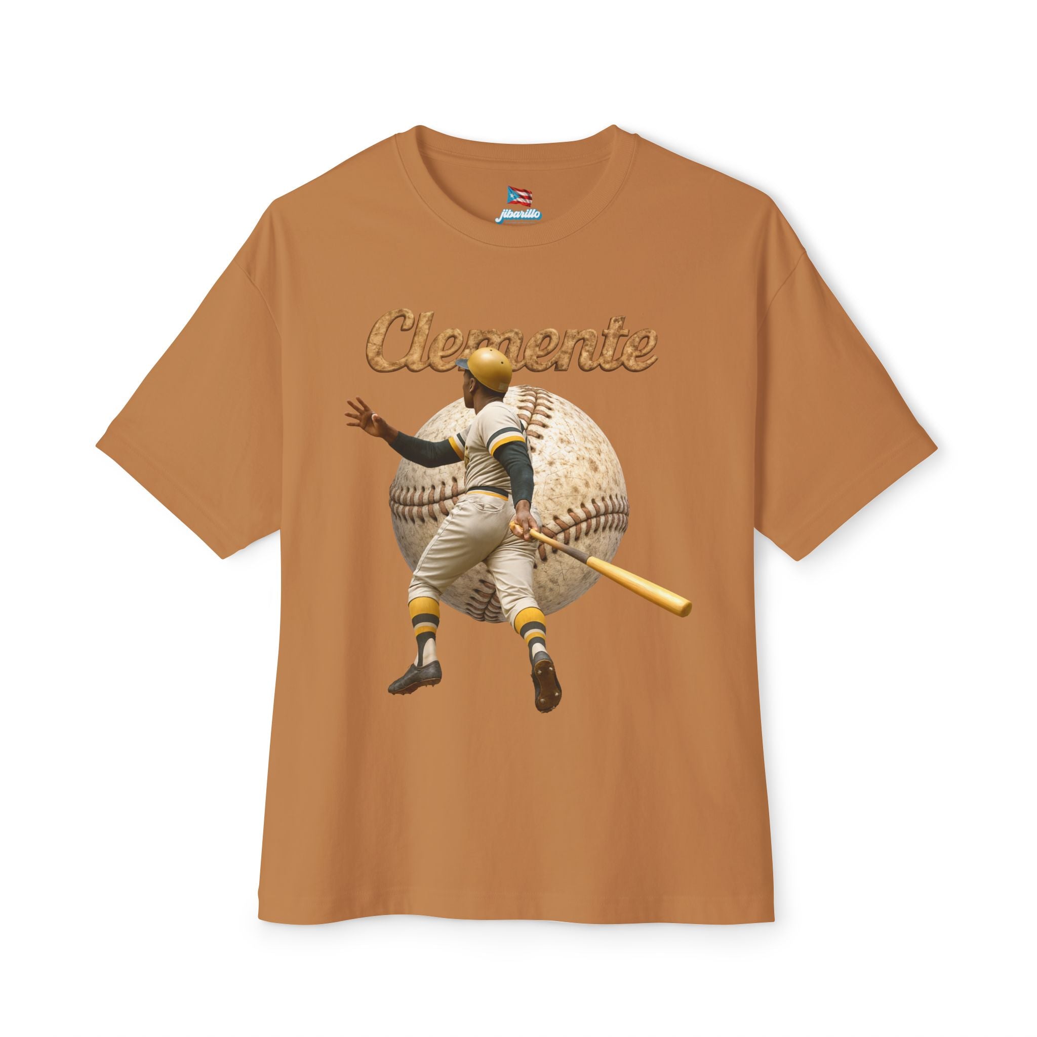 Camiseta Premium “Clemente Leyenda” Oversized Heavy Weight 🇵🇷