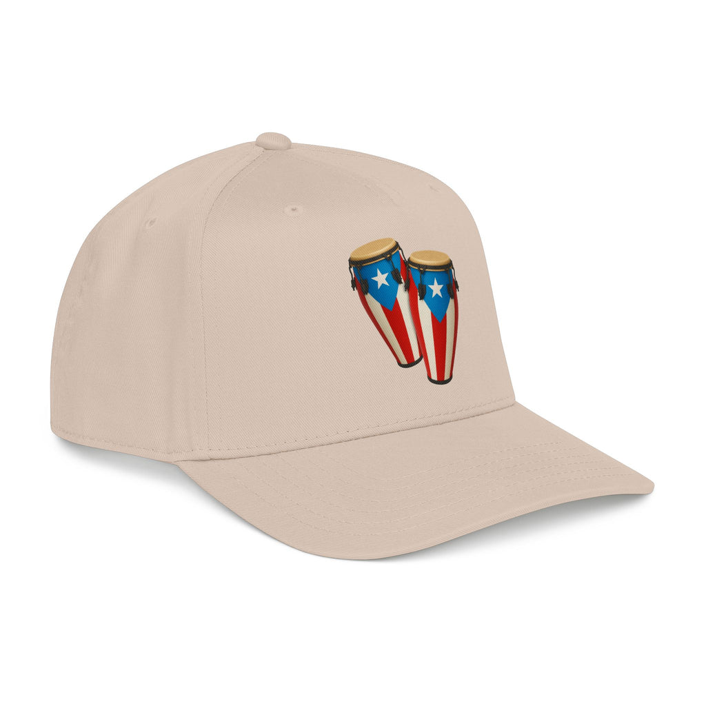 Gorra “Congas Boricuas” Ritmo, Cultura y Orgullo de Puerto Rico 🇵🇷