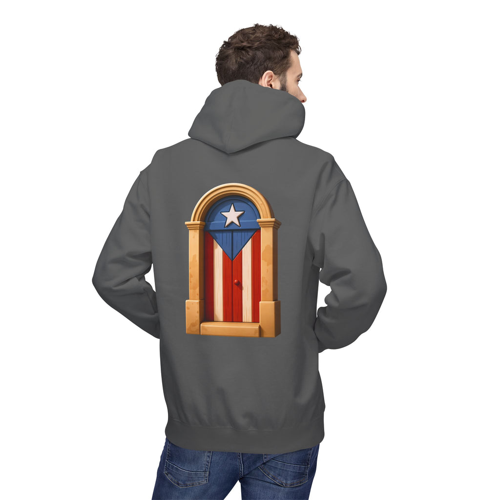 Hoodie Premium “Puerta Boricua” Inspirado en el Viejo San Juan y el Orgullo de Puerto Rico 🇵🇷
