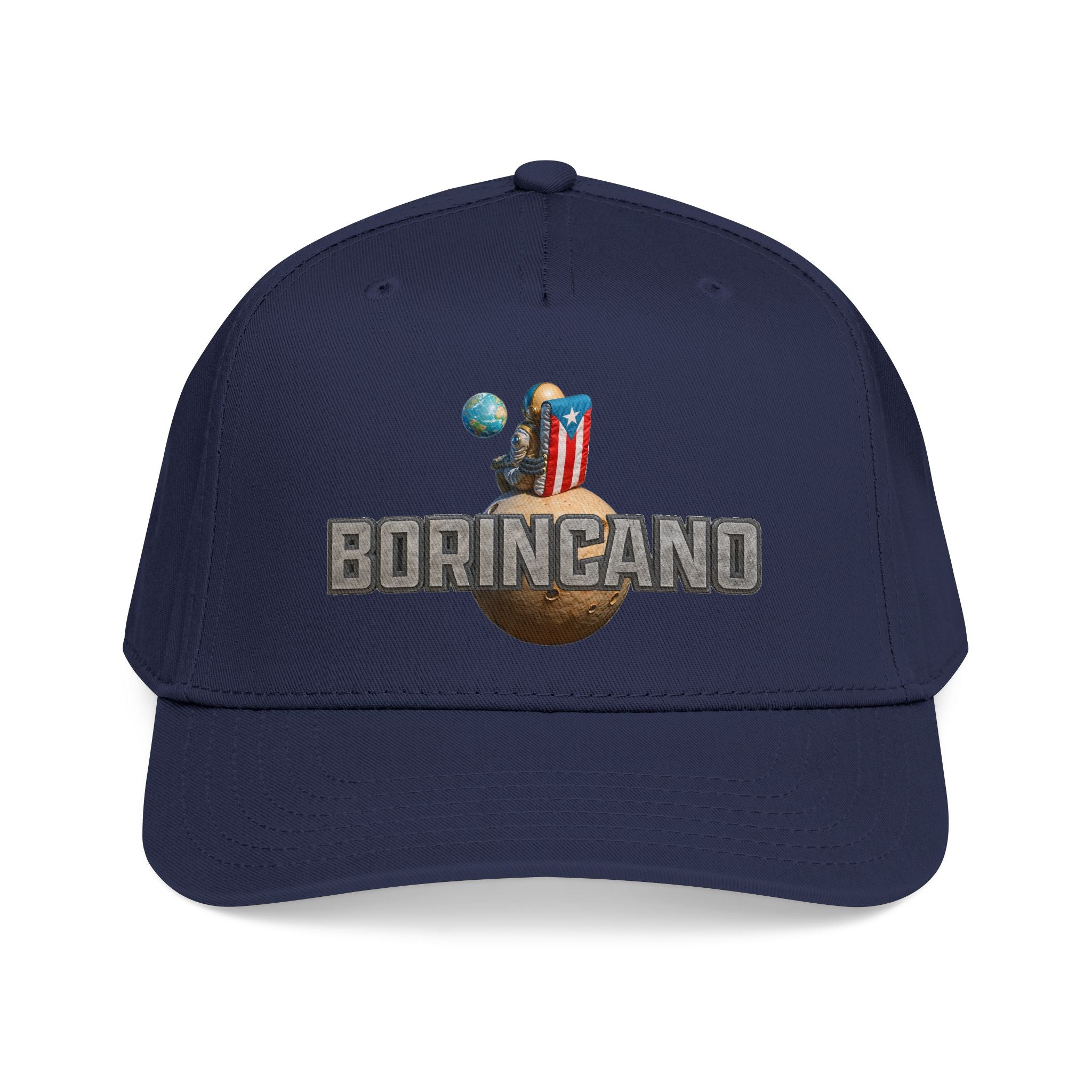 Gorra “BorinCano” Orgullo Boricua Intergaláctico 🌕🚀