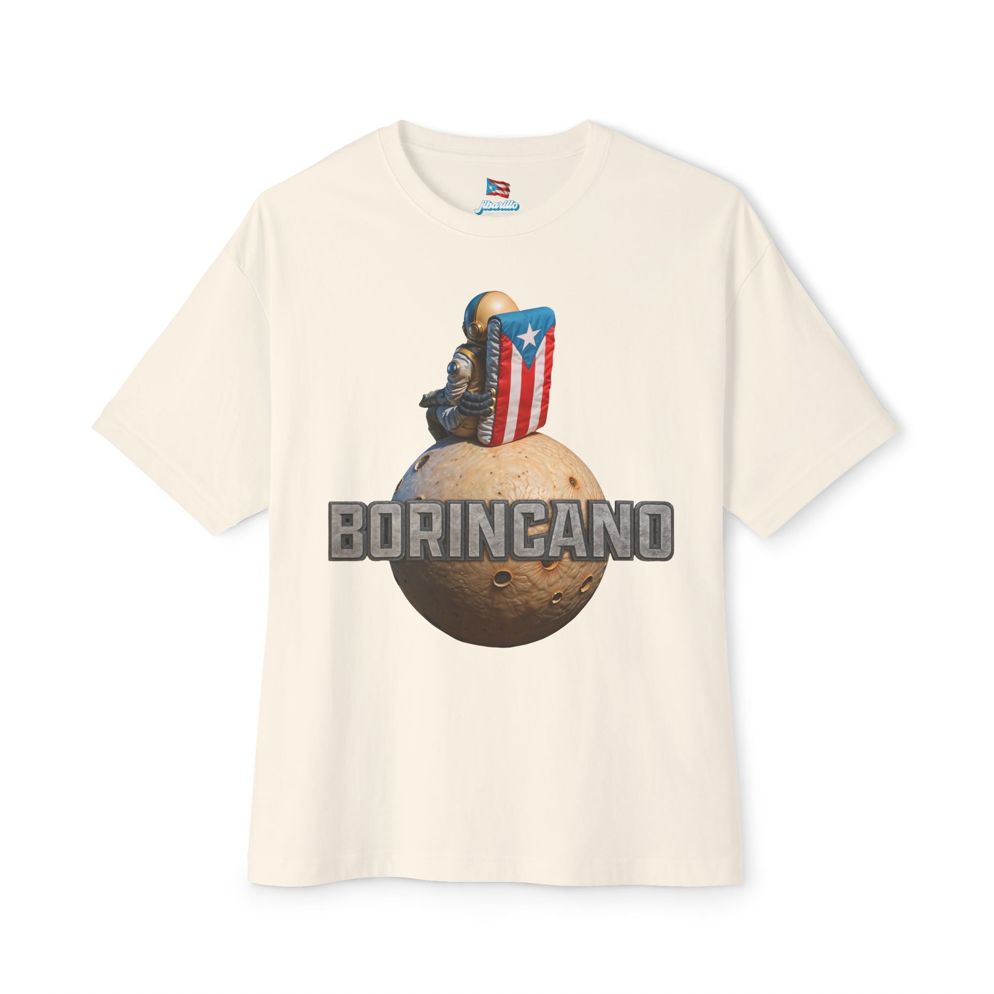 Camiseta Premium “Borincano” Oversized Heavy Weight 🇵🇷
