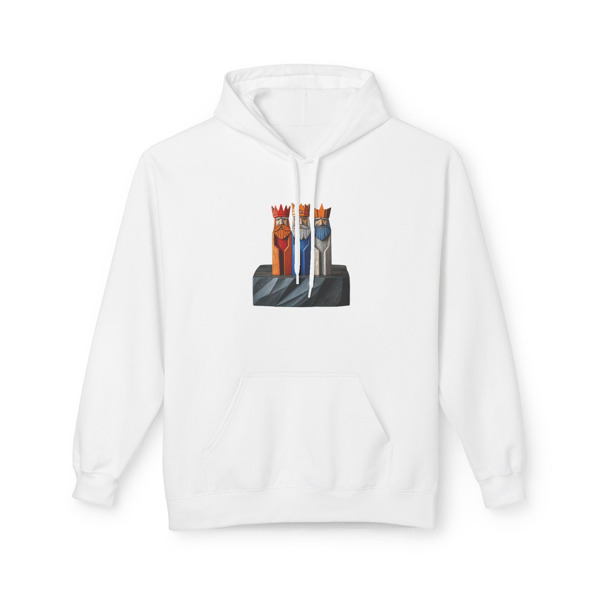 Hoodie Premium “Tres Reyes Boricuas” Tradición, Fe y Orgullo de Puerto Rico 🇵🇷