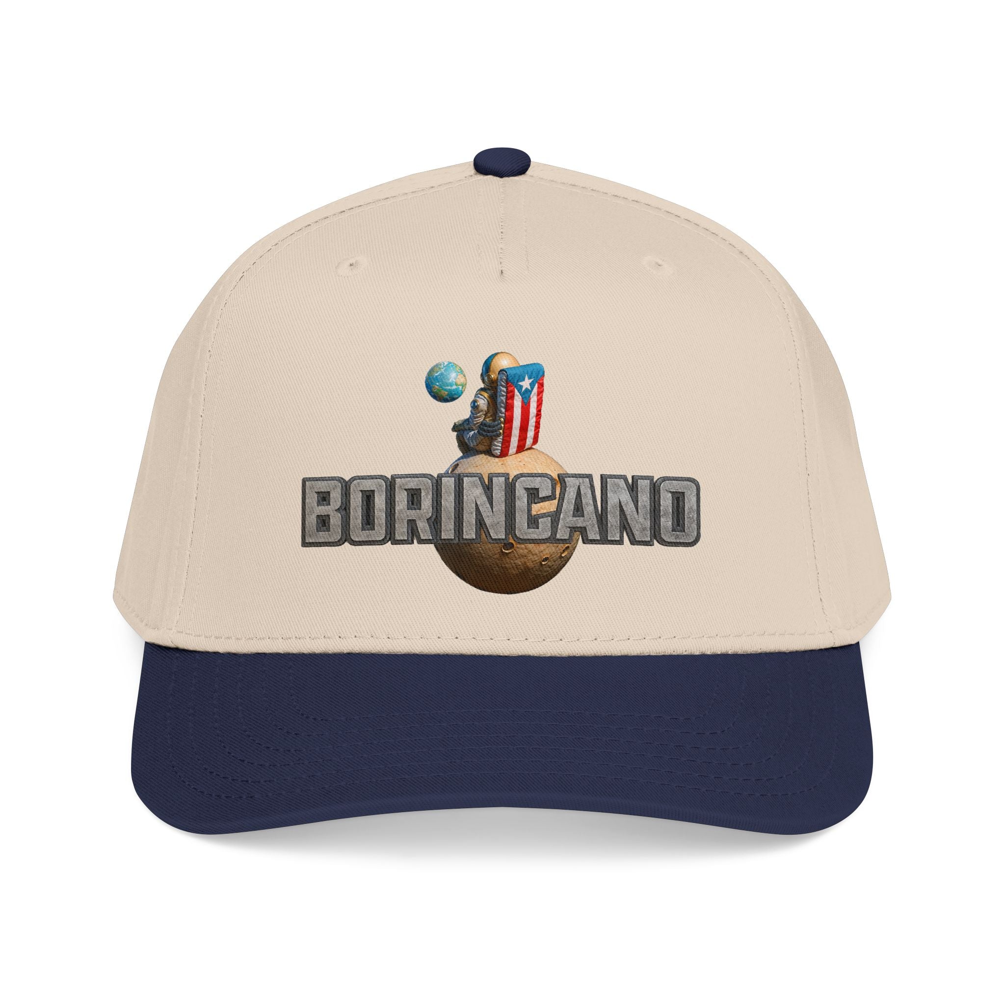 Gorra “BorinCano” Orgullo Boricua Intergaláctico 🌕🚀