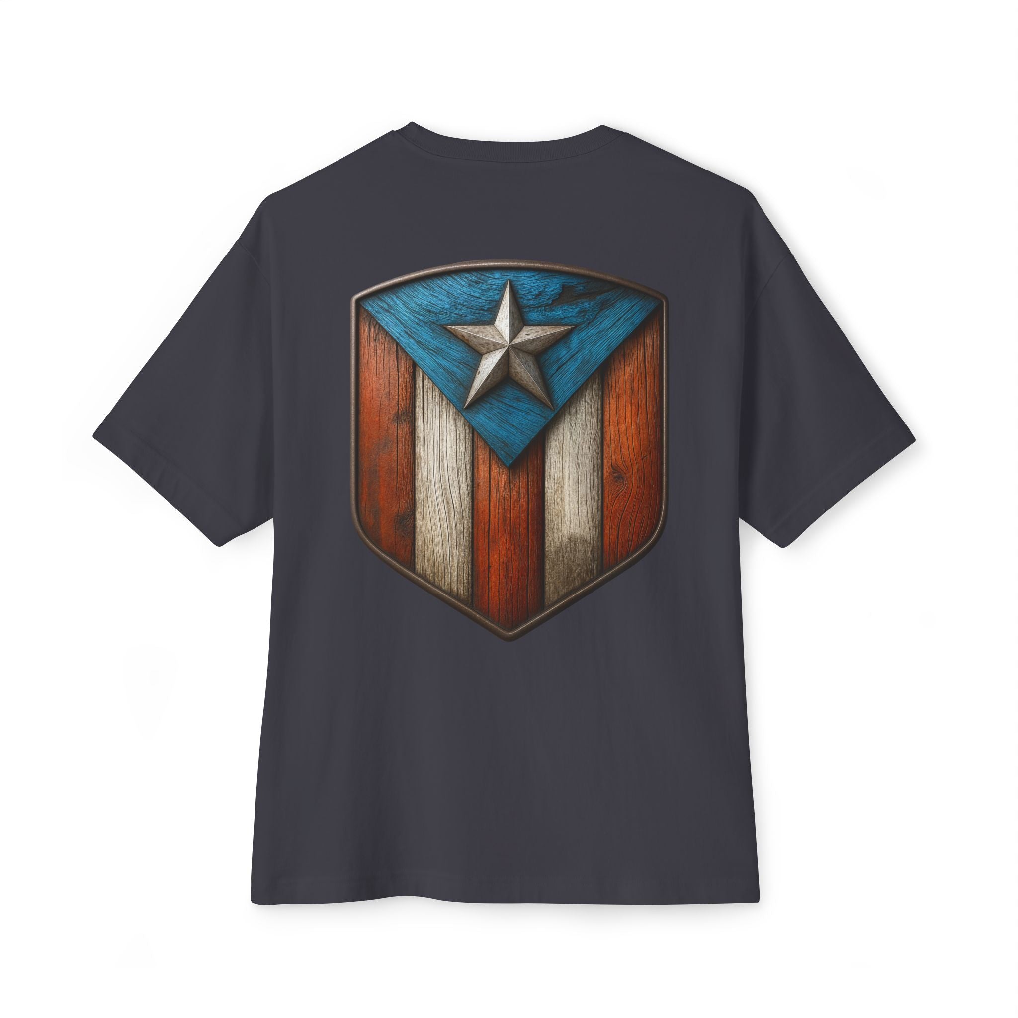 Camiseta Premium “Escudo Boricua” – Fuerza, Identidad y Orgullo de Puerto Rico 🇵🇷