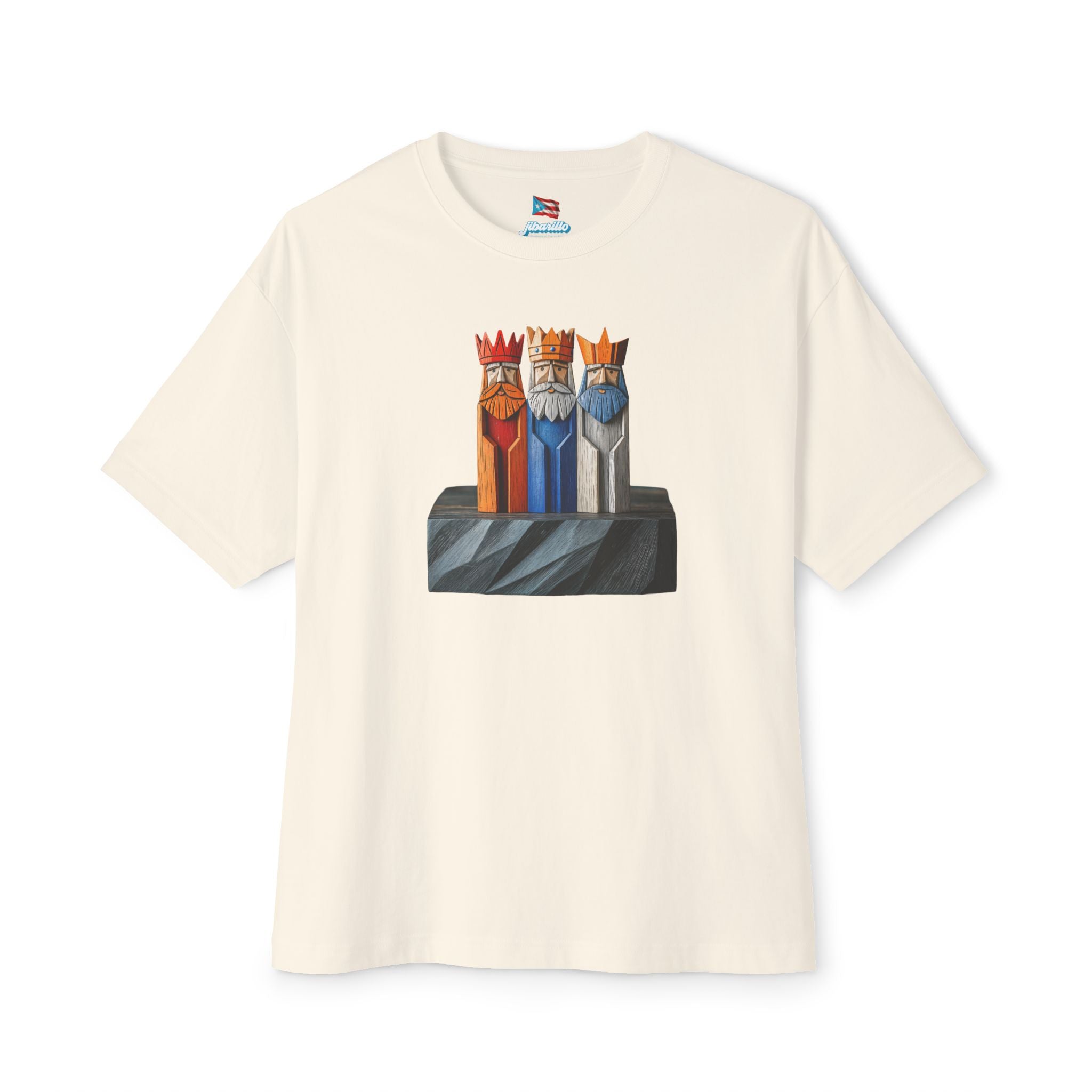 Camiseta Premium “Tres Reyes Boricuas” Tradición y Orgullo de Puerto Rico 🇵🇷