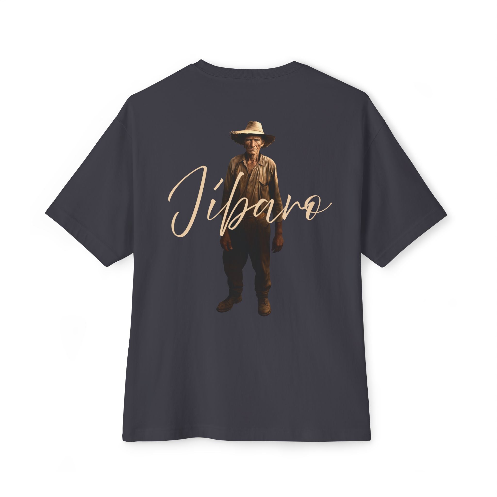 Camiseta Premium “Jíbaro” – Orgullo de Nuestras Raíces Boricuas Oversized Heavy Weight 🇵🇷
