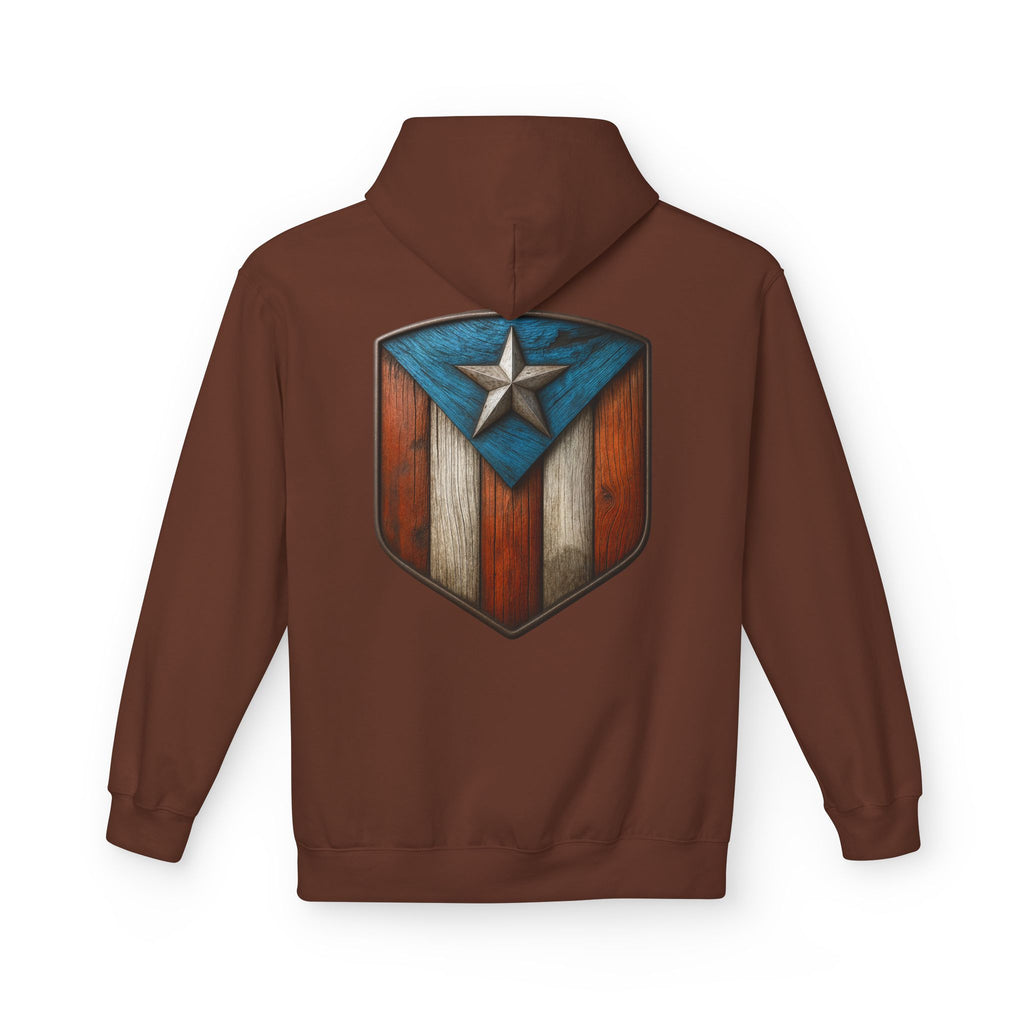 Hoodie Premium “Escudo Boricua” Cultura y Orgullo de Puerto Rico 🇵🇷