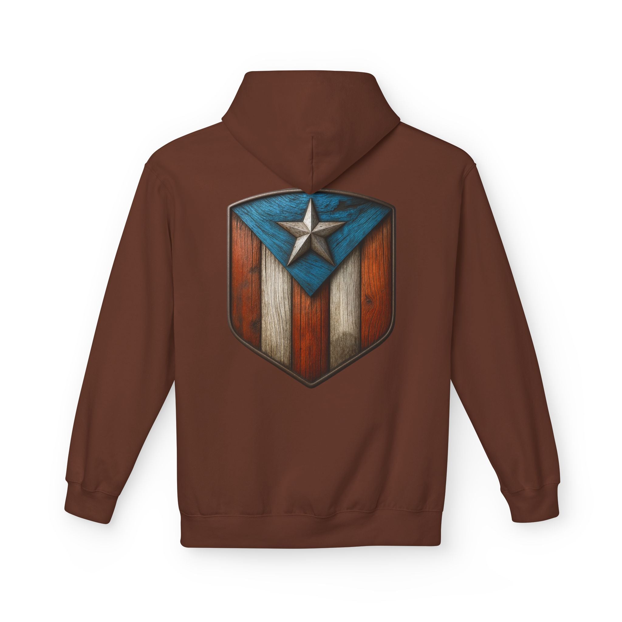 Hoodie Premium “Escudo Boricua” Cultura y Orgullo de Puerto Rico 🇵🇷