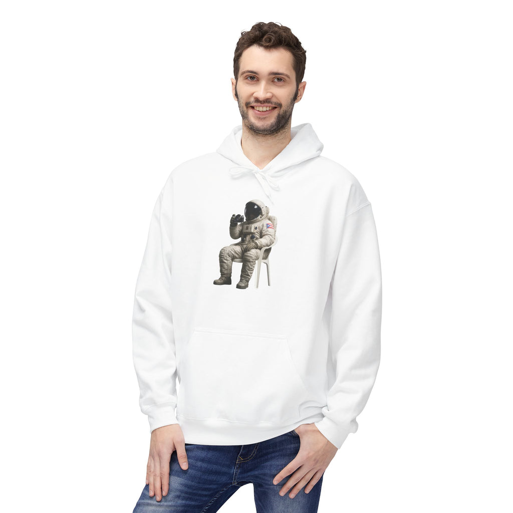 Hoodie Premium “Boricua en la Luna” Astronauta Boricua Midweight Softstyle Fleece 🇵🇷