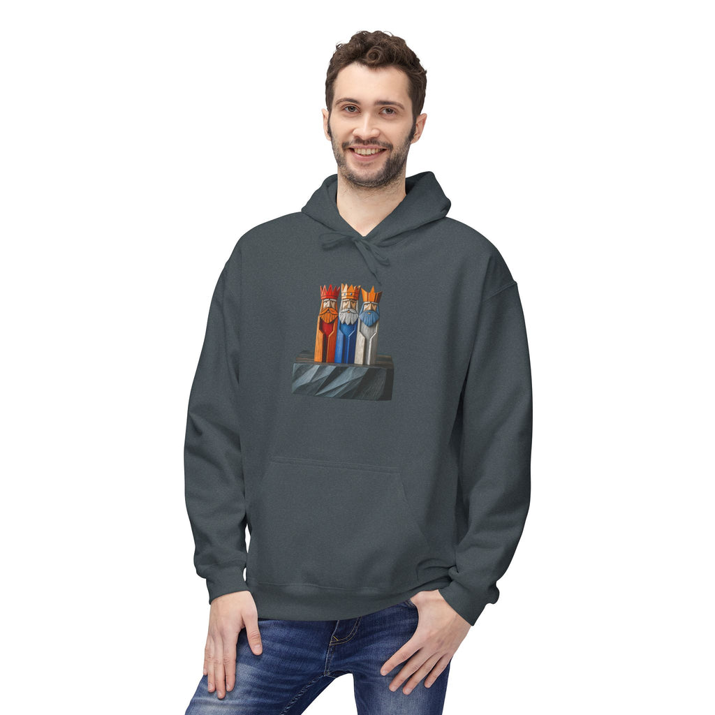 Hoodie Premium “Tres Reyes Boricuas” Tradición, Fe y Orgullo de Puerto Rico 🇵🇷