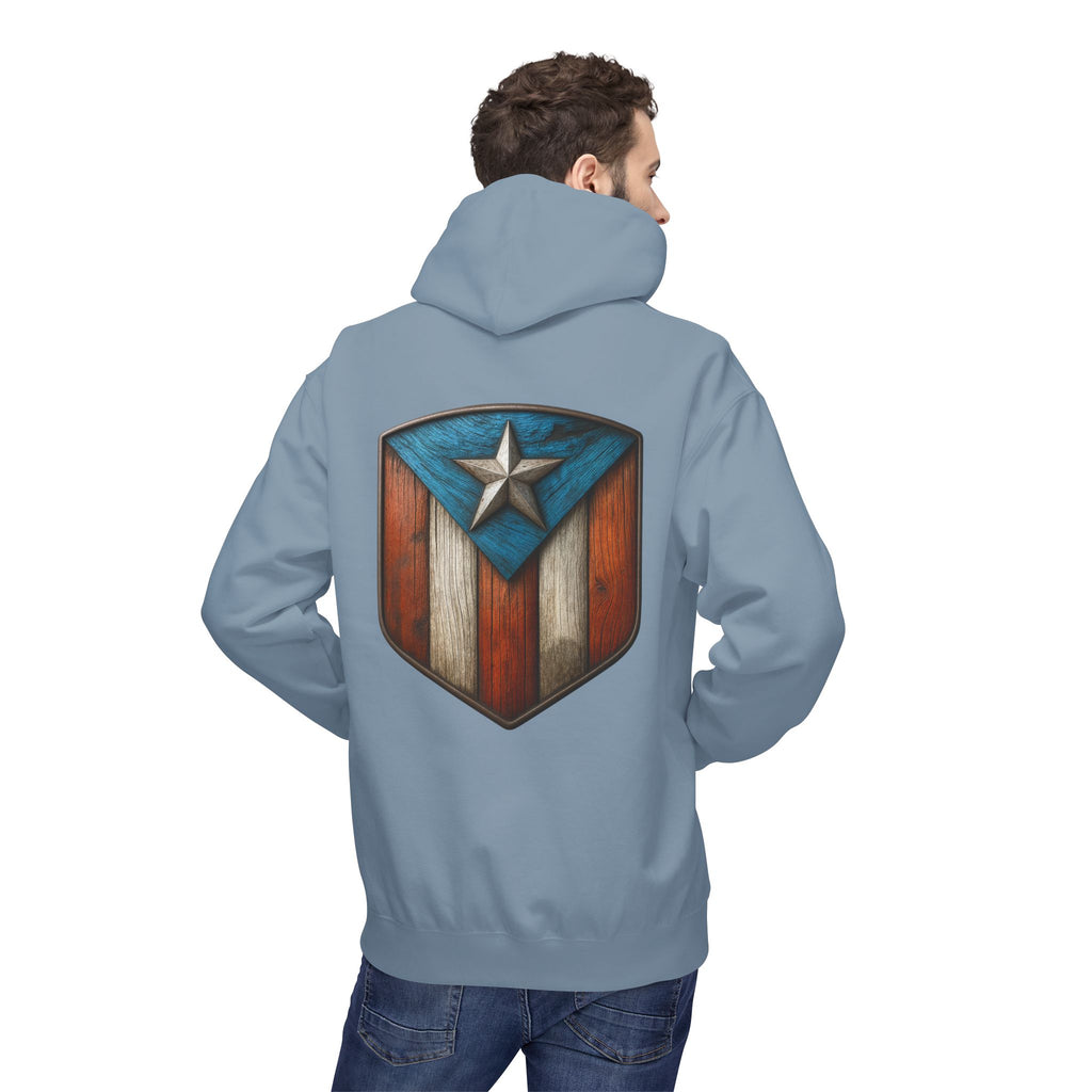 Hoodie Premium “Escudo Boricua” Cultura y Orgullo de Puerto Rico 🇵🇷