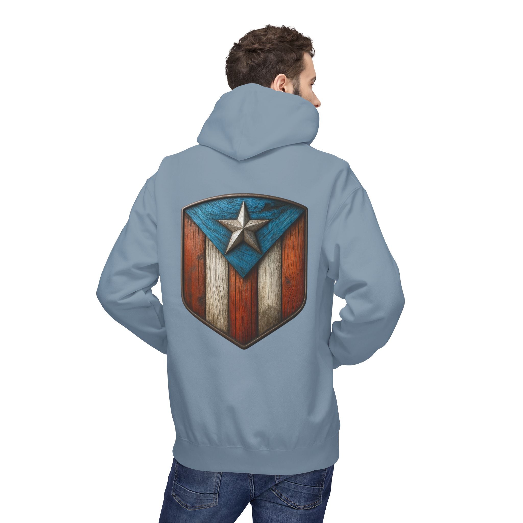 Hoodie Premium “Escudo Boricua” Cultura y Orgullo de Puerto Rico 🇵🇷