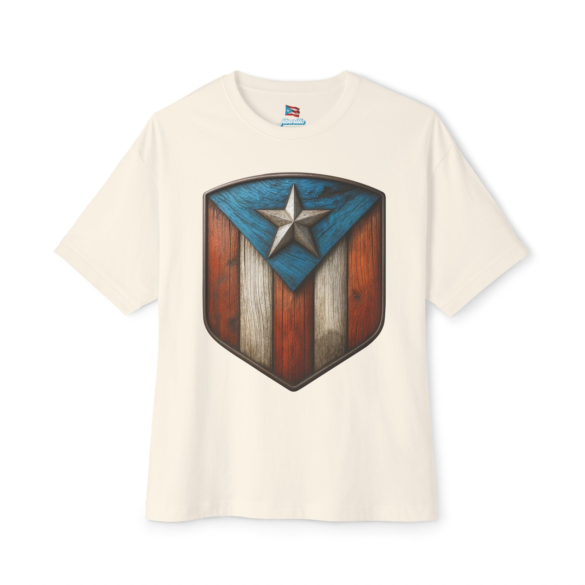 Camiseta Premium “Escudo Boricua” Fuerza, Identidad y Orgullo de Puerto Rico 🇵🇷