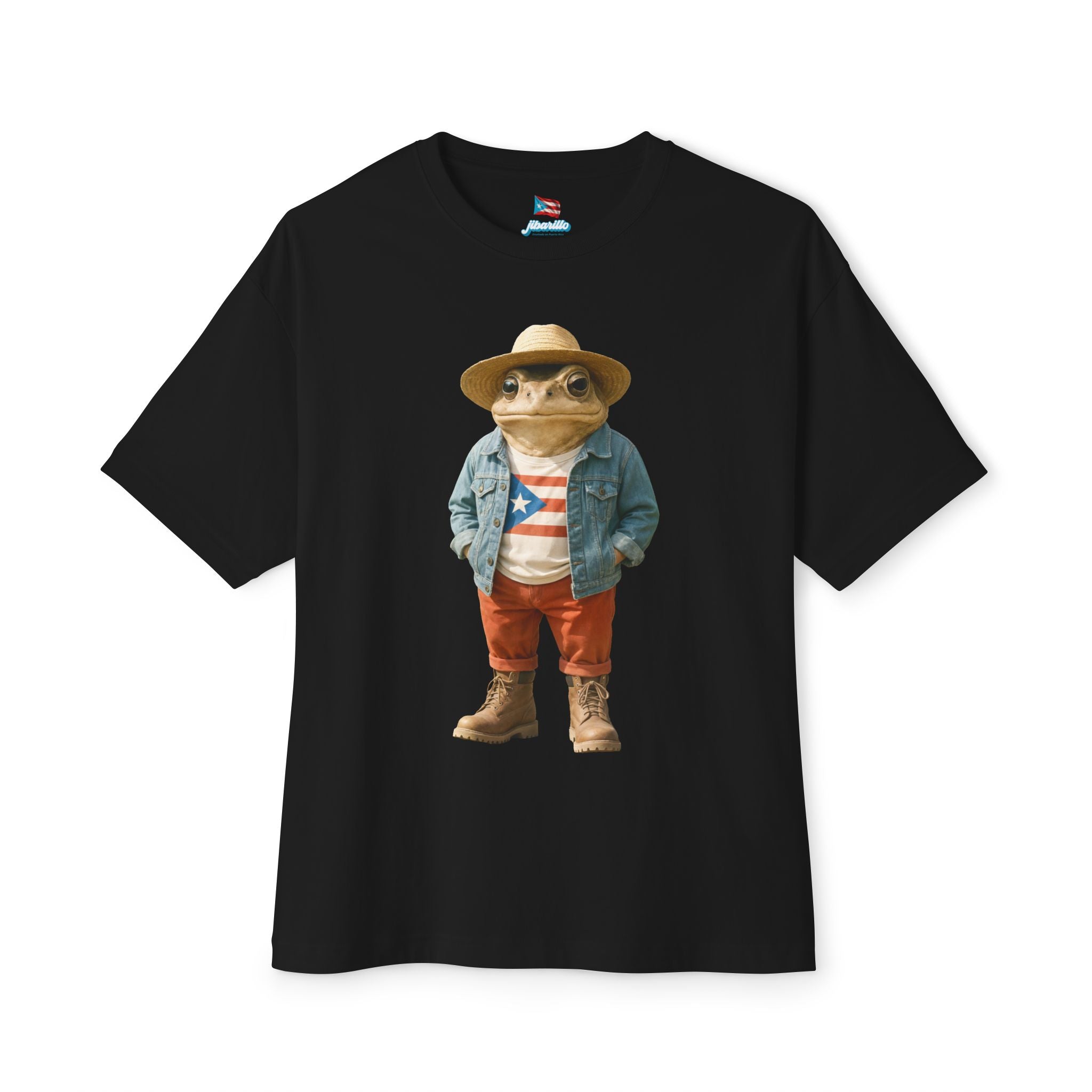 Camiseta Premium “Sapo Concho” Oversized Heavy Weight 🇵🇷