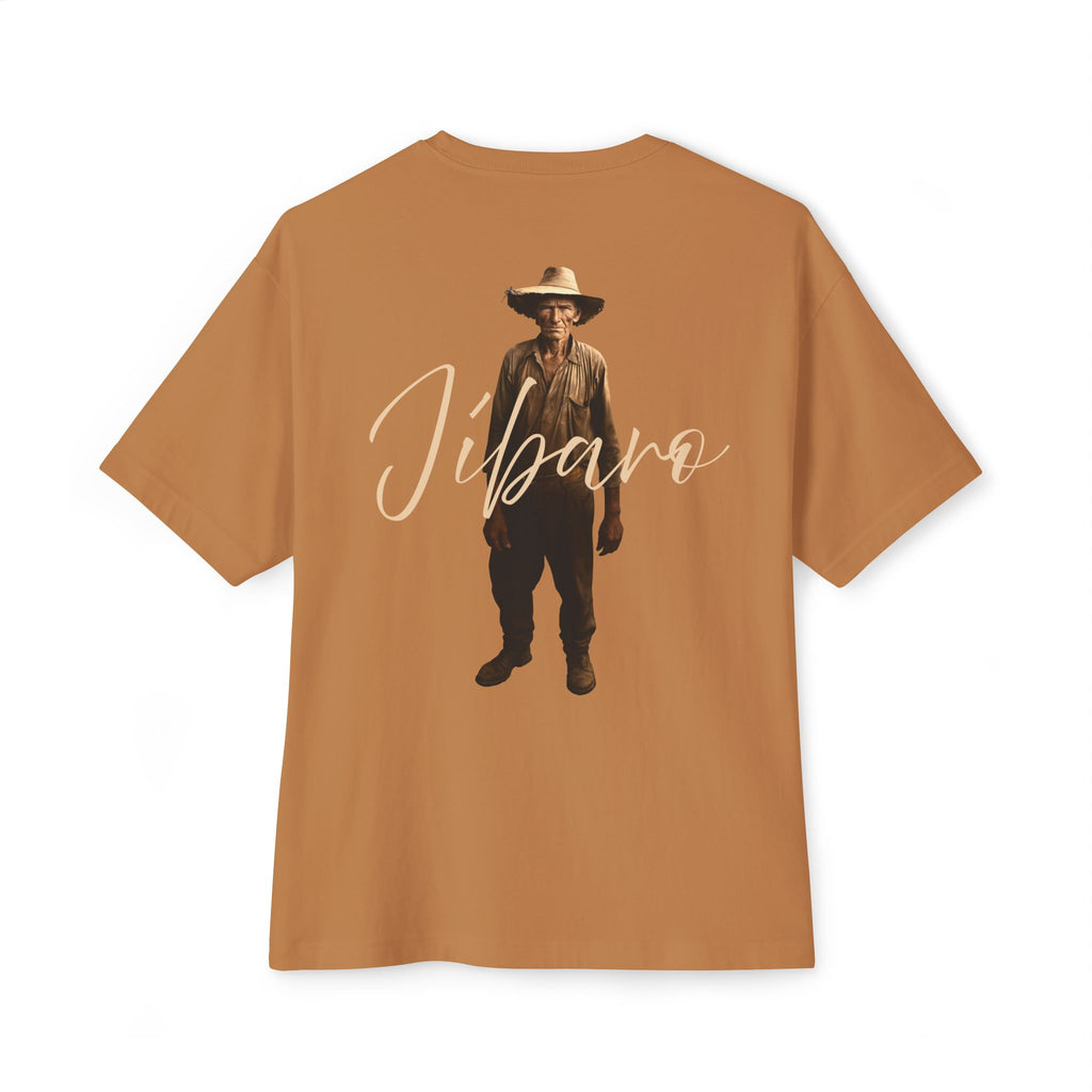 Camiseta Premium “Jíbaro” – Orgullo de Nuestras Raíces Boricuas Oversized Heavy Weight 🇵🇷