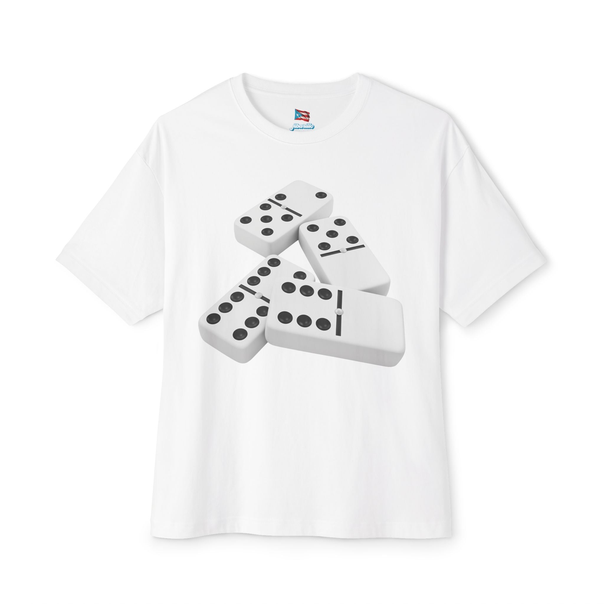 Camiseta Premium front print “Domino Boricua” Tradición y Orgullo de Puerto Rico 🇵🇷