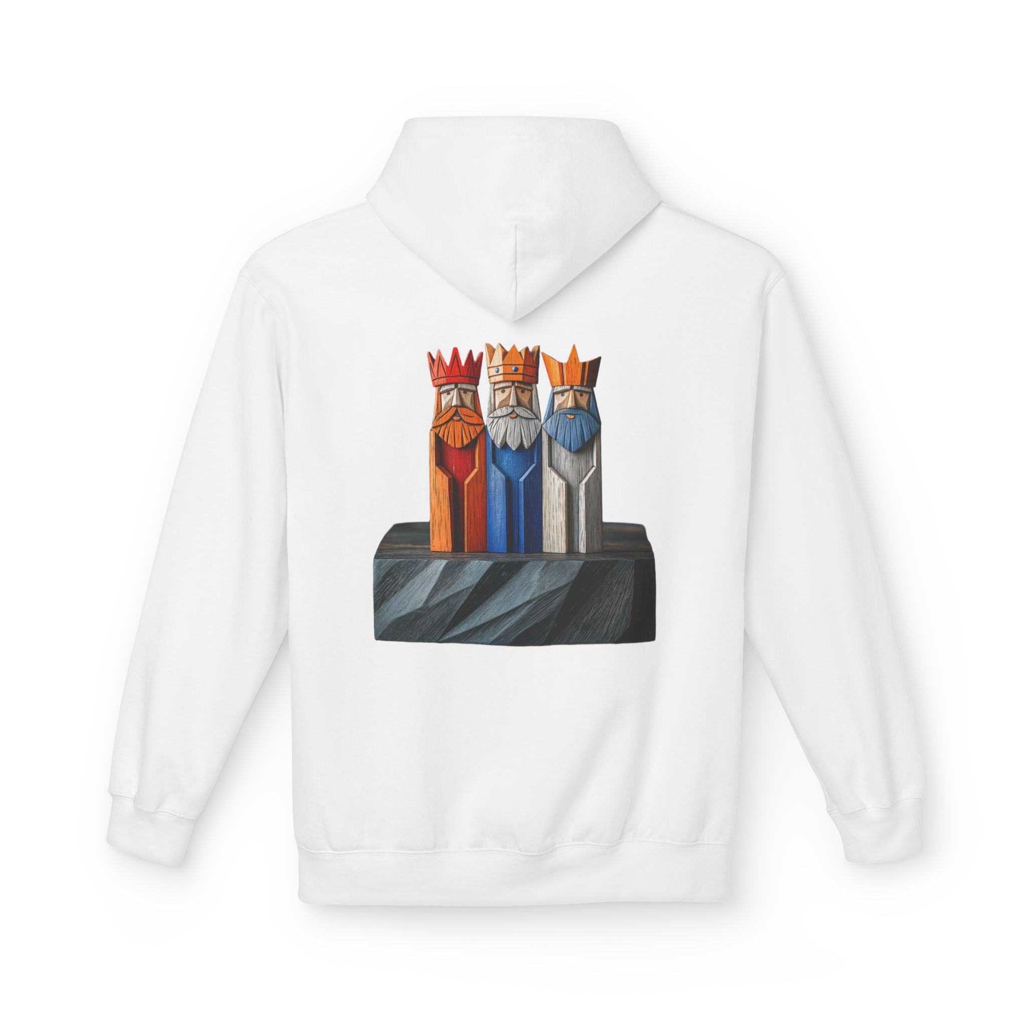 Hoodie Premium “Tres Reyes Boricuas” Tradición, Fe y Orgullo de Puerto Rico 🇵🇷