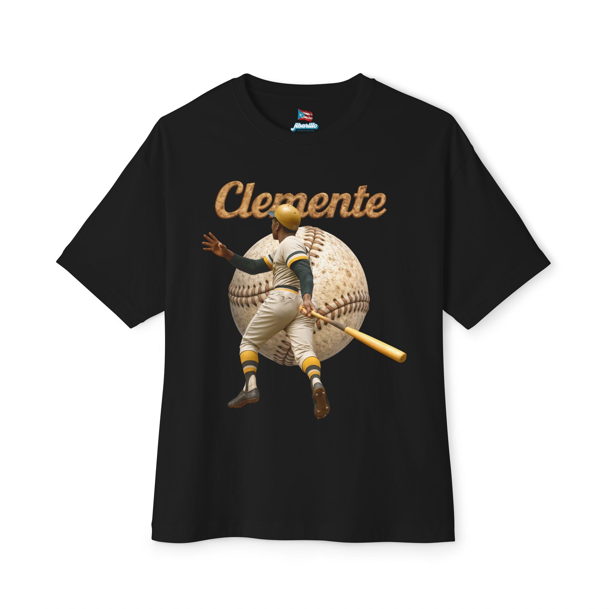 Camiseta Premium “Clemente Leyenda” Oversized Heavy Weight 🇵🇷