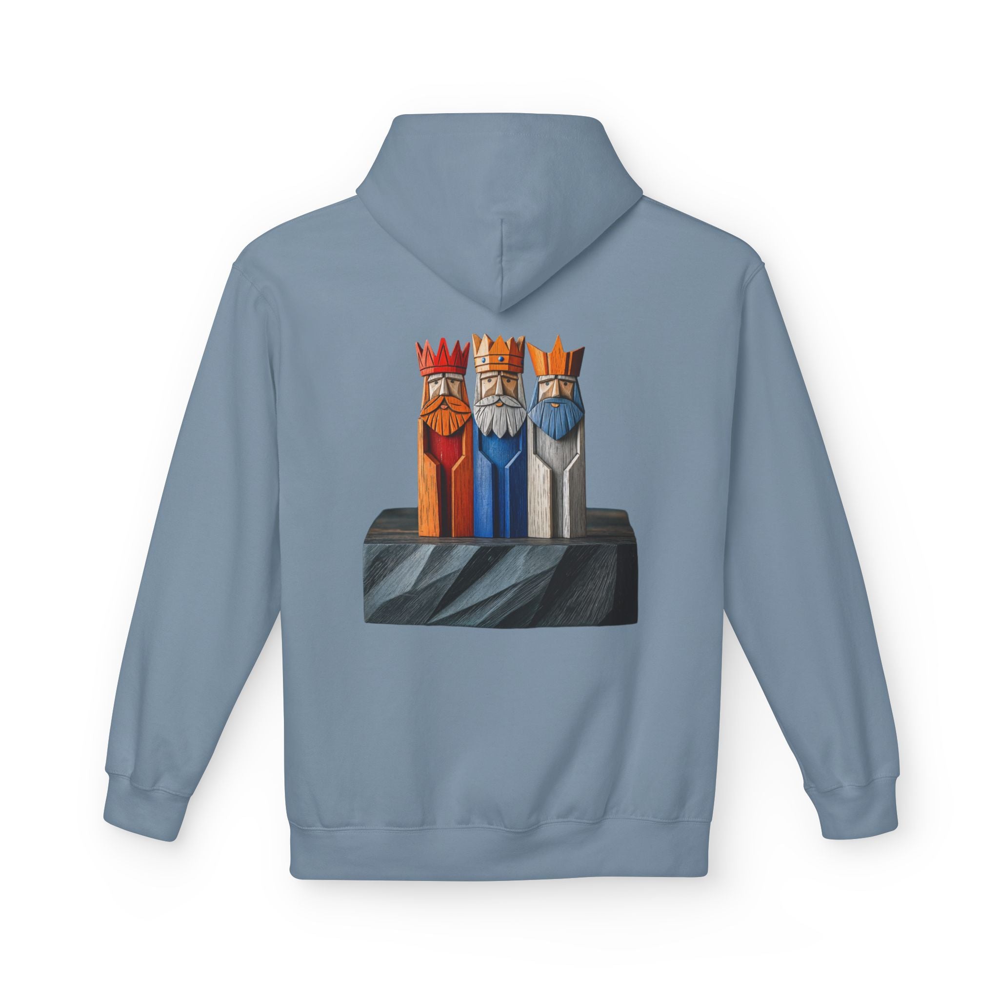 Hoodie Premium “Tres Reyes Boricuas” Tradición, Fe y Orgullo de Puerto Rico 🇵🇷