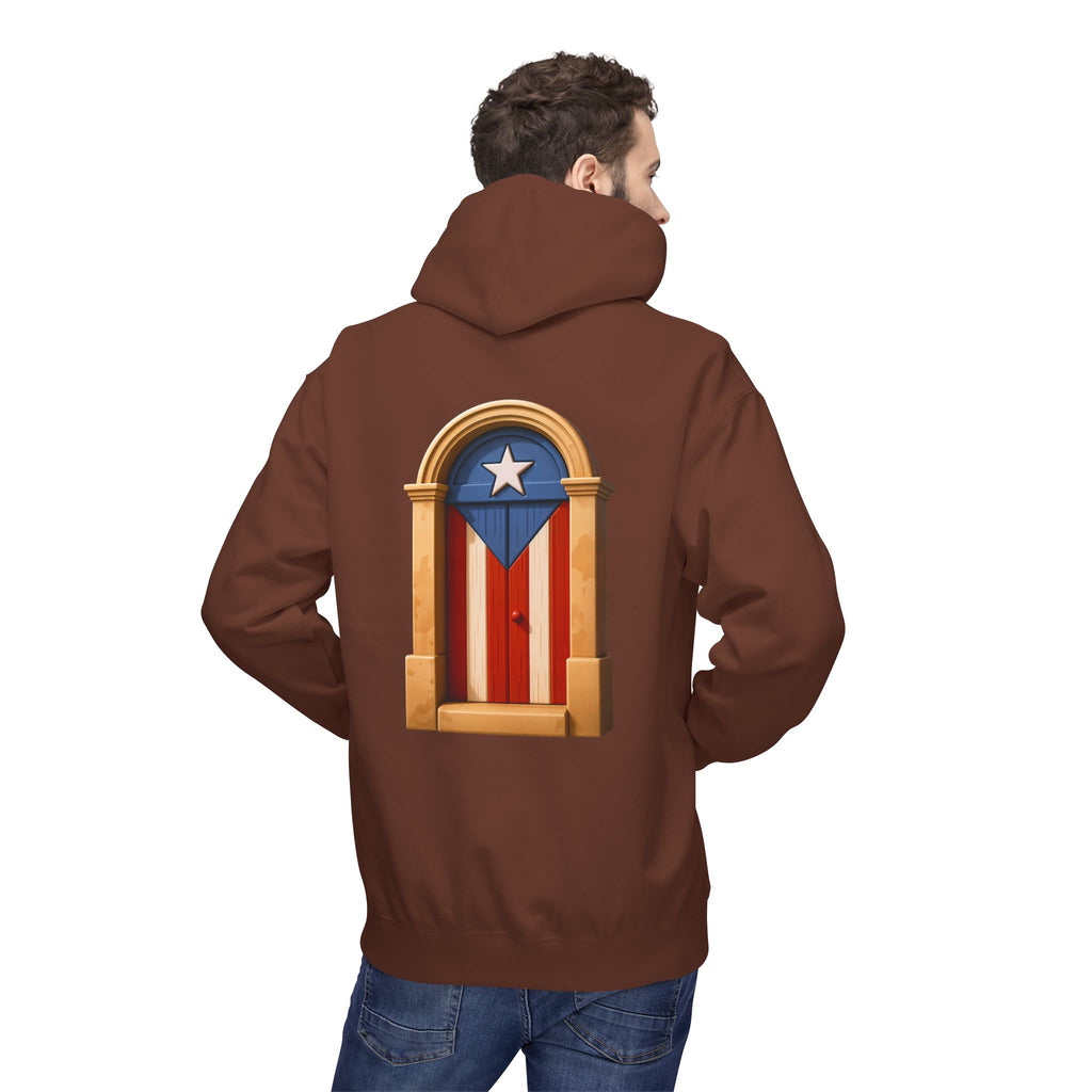 Hoodie Premium “Puerta Boricua” Inspirado en el Viejo San Juan y el Orgullo de Puerto Rico 🇵🇷