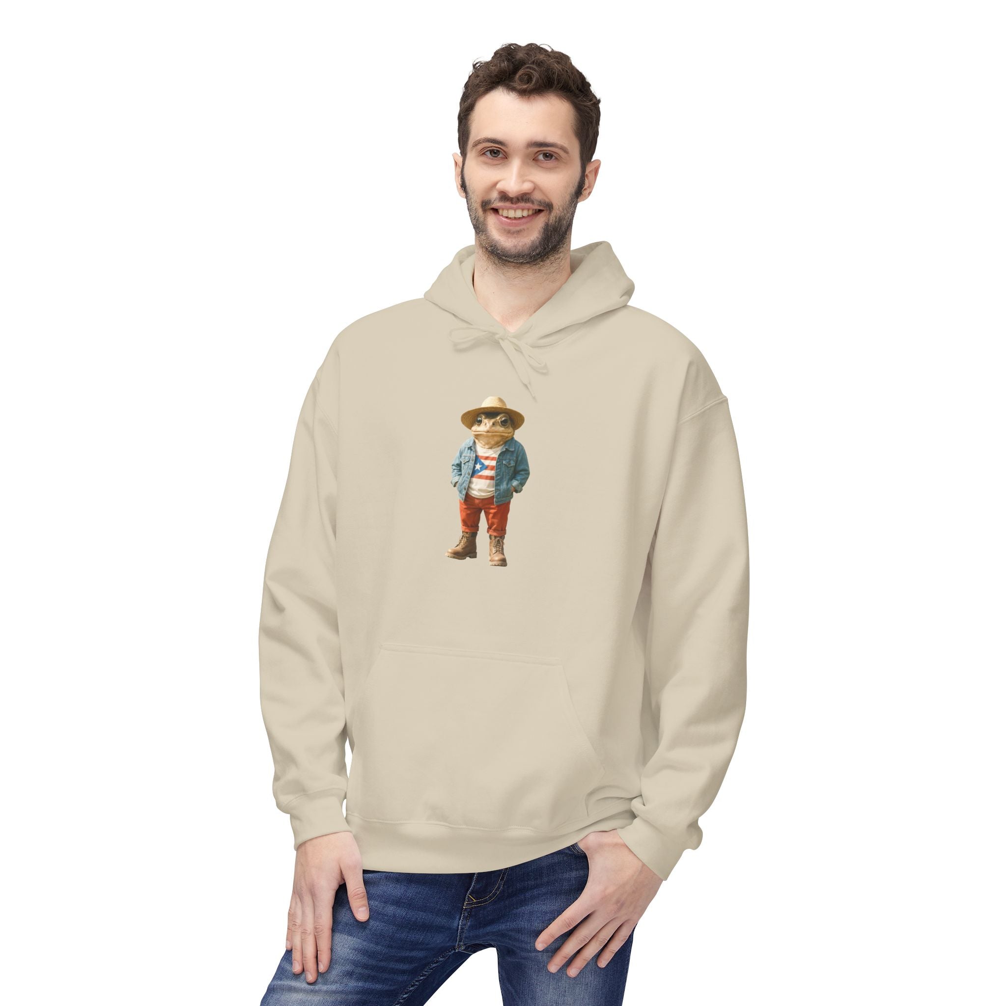 Hoodie Premium “Sapo Concho Boricua” Cultura y Orgullo de Puerto Rico 🇵🇷