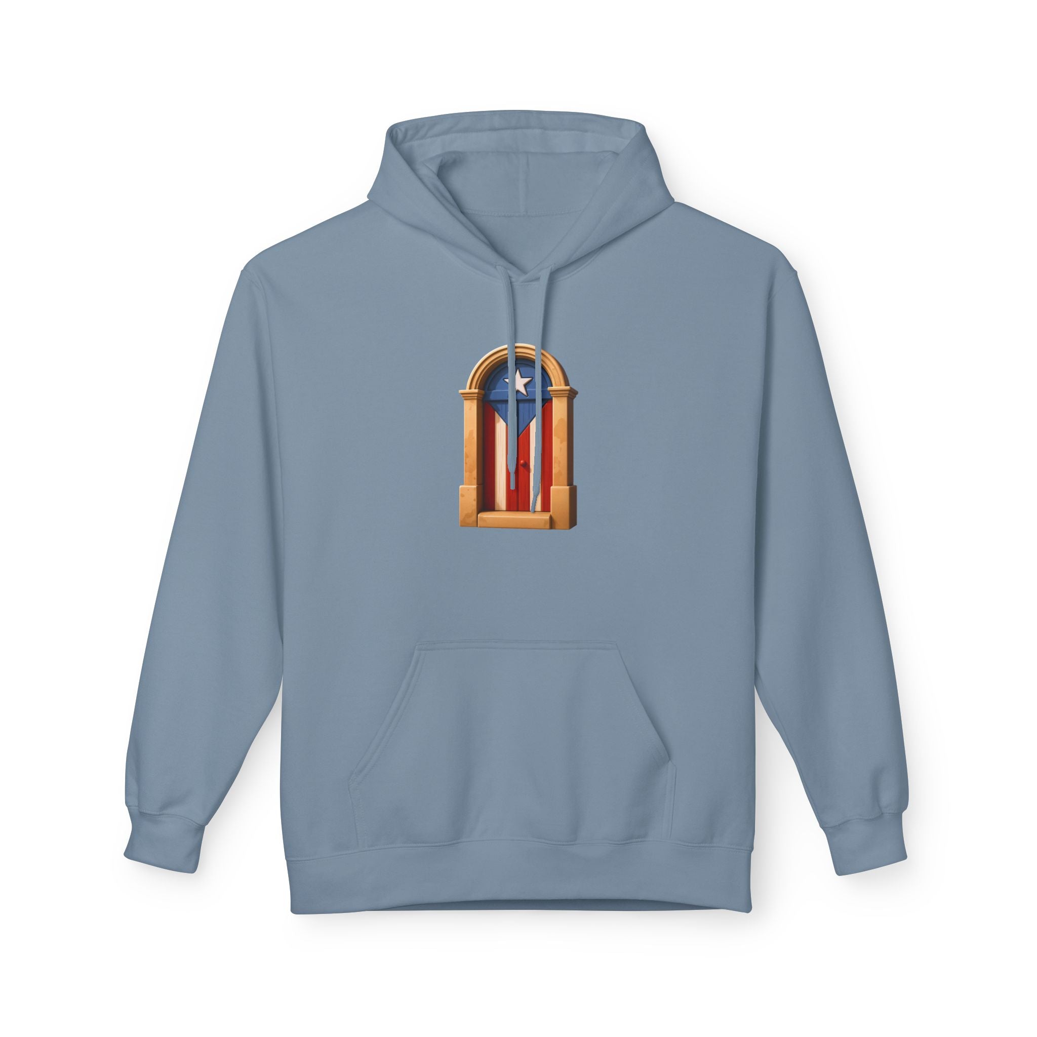 Hoodie Premium “Puerta Boricua” Inspirado en el Viejo San Juan y el Orgullo de Puerto Rico 🇵🇷