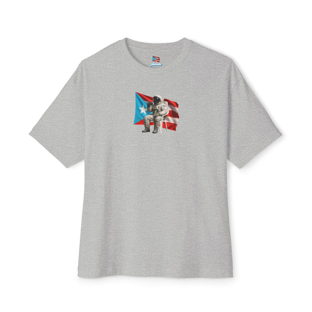 Camiseta Premium “Boricua en la Luna” Astronauta Boricua Oversized Heavy Weight 🇵🇷