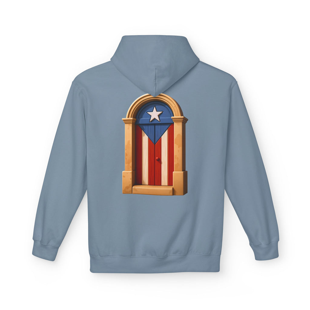 Hoodie Premium “Puerta Boricua” Inspirado en el Viejo San Juan y el Orgullo de Puerto Rico 🇵🇷