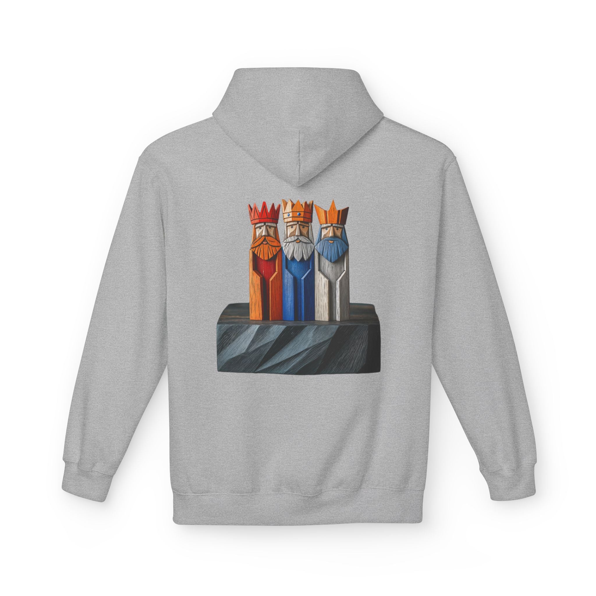 Hoodie Premium “Tres Reyes Boricuas” Tradición, Fe y Orgullo de Puerto Rico 🇵🇷