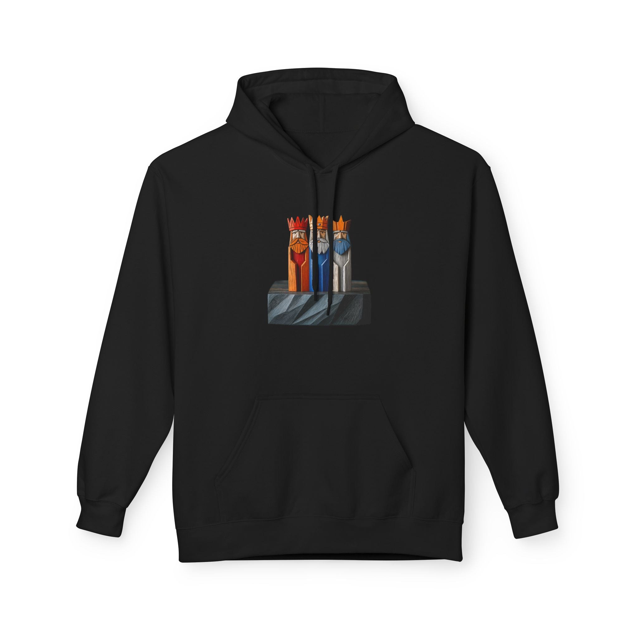 Hoodie Premium “Tres Reyes Boricuas” Tradición, Fe y Orgullo de Puerto Rico 🇵🇷