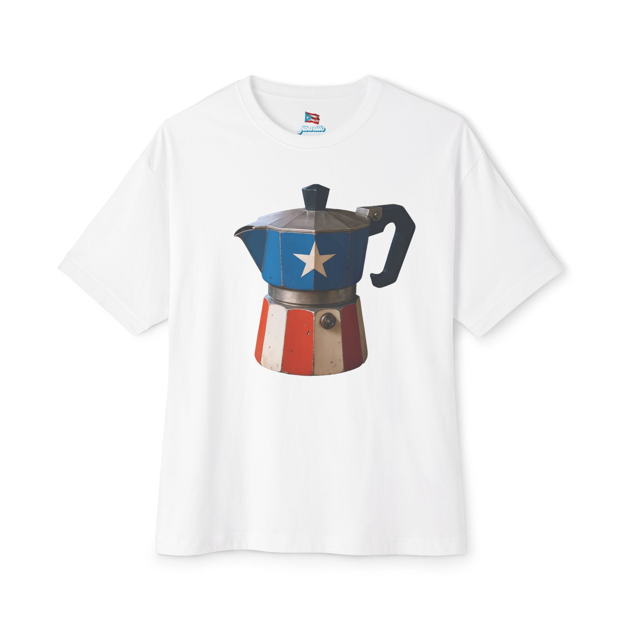 Camiseta Premium “Greca Boricua” Oversized Heavy Weight 🇵🇷