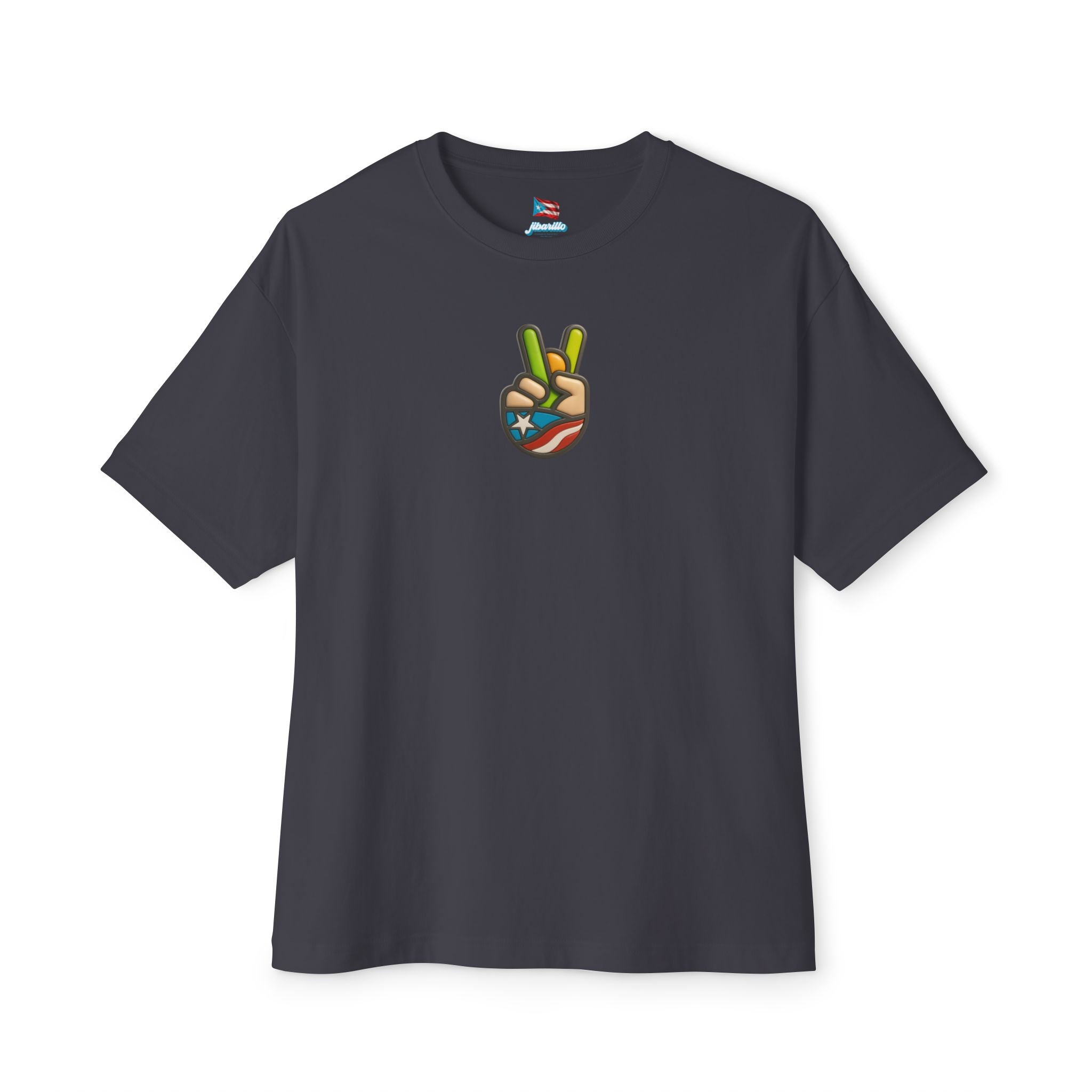 Camiseta Premium double print “Paz Boricua” Orgullo y Cultura de Puerto Rico 🇵🇷