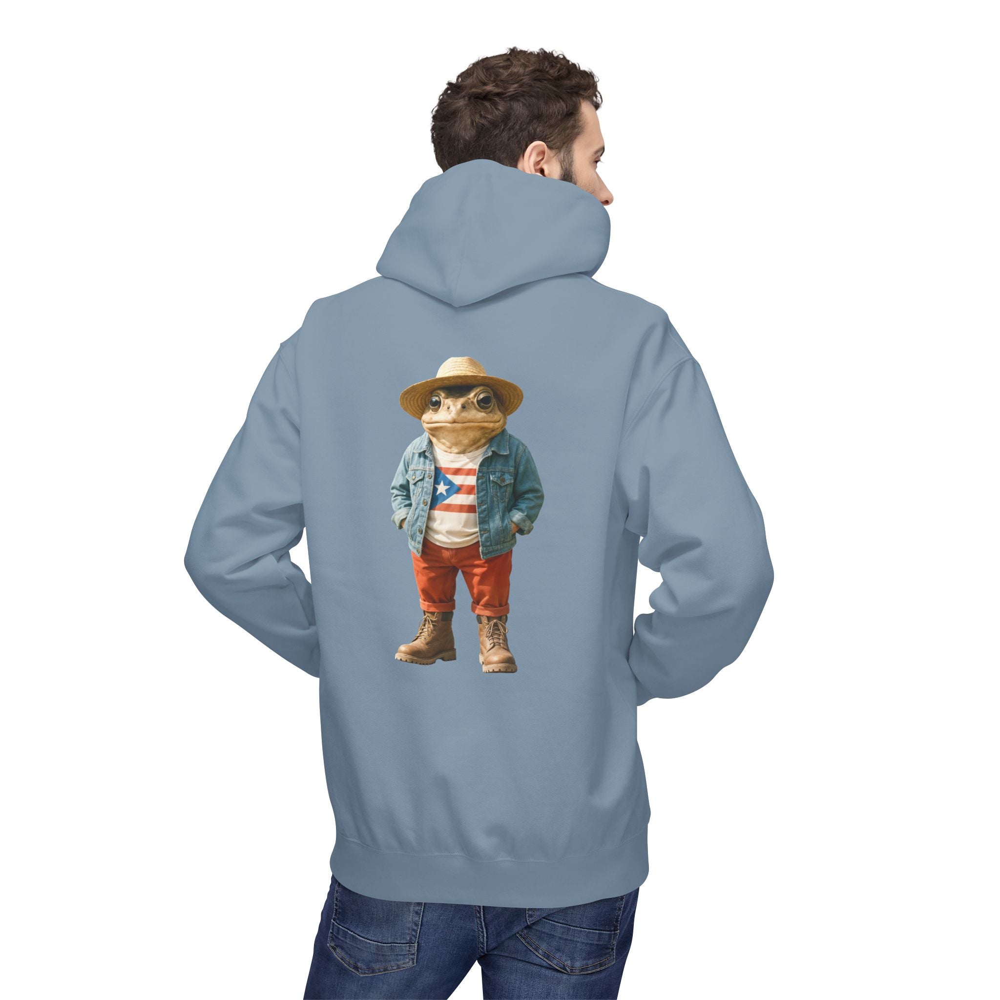 Hoodie Premium “Sapo Concho Boricua” Cultura y Orgullo de Puerto Rico 🇵🇷
