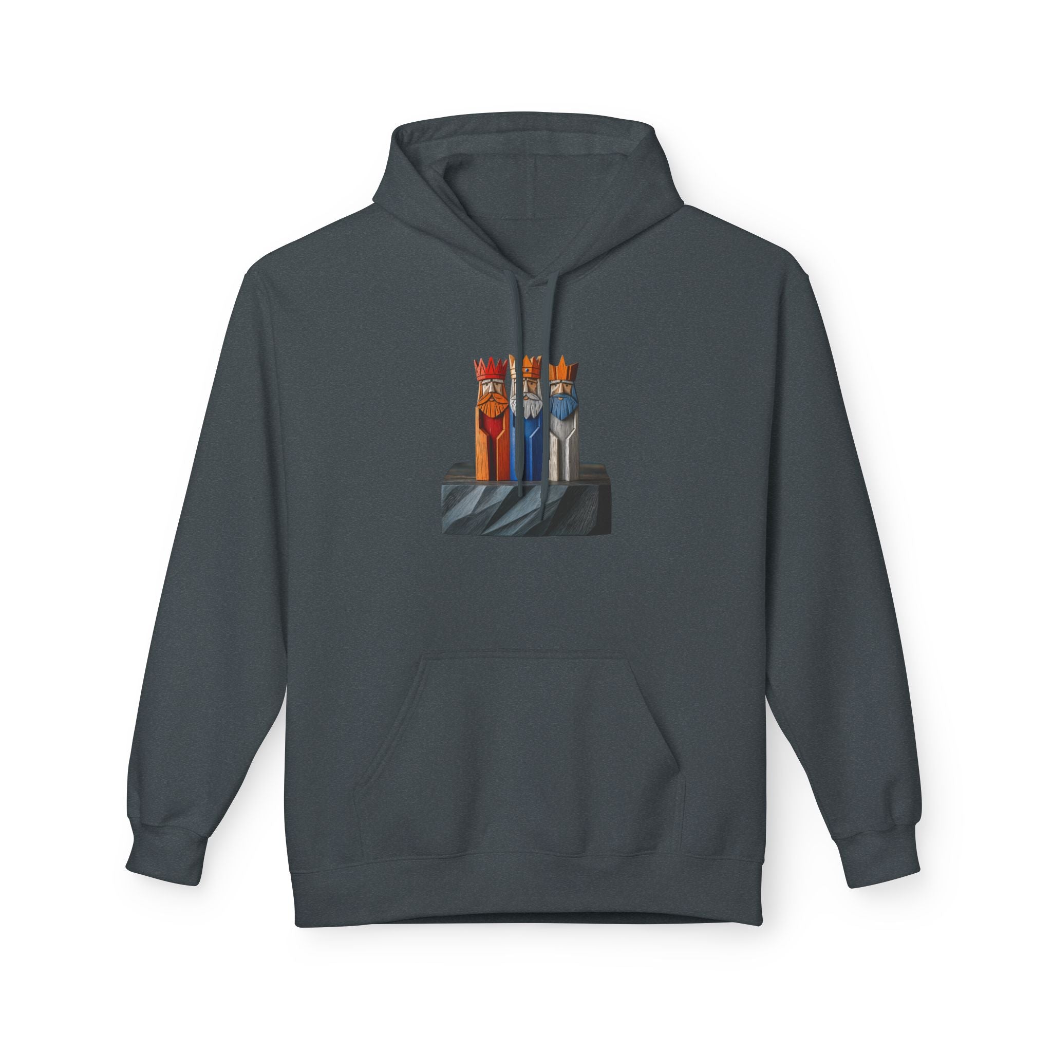 Hoodie Premium “Tres Reyes Boricuas” Tradición, Fe y Orgullo de Puerto Rico 🇵🇷
