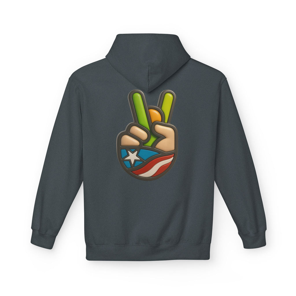 Hoodie “Paz Boricua” Cultura y Orgullo de Puerto Rico 🇵🇷✌️