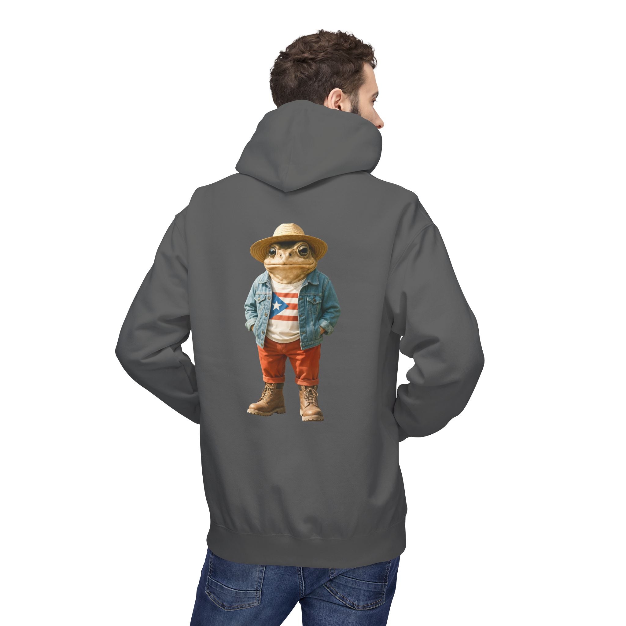 Hoodie Premium “Sapo Concho Boricua” Cultura y Orgullo de Puerto Rico 🇵🇷