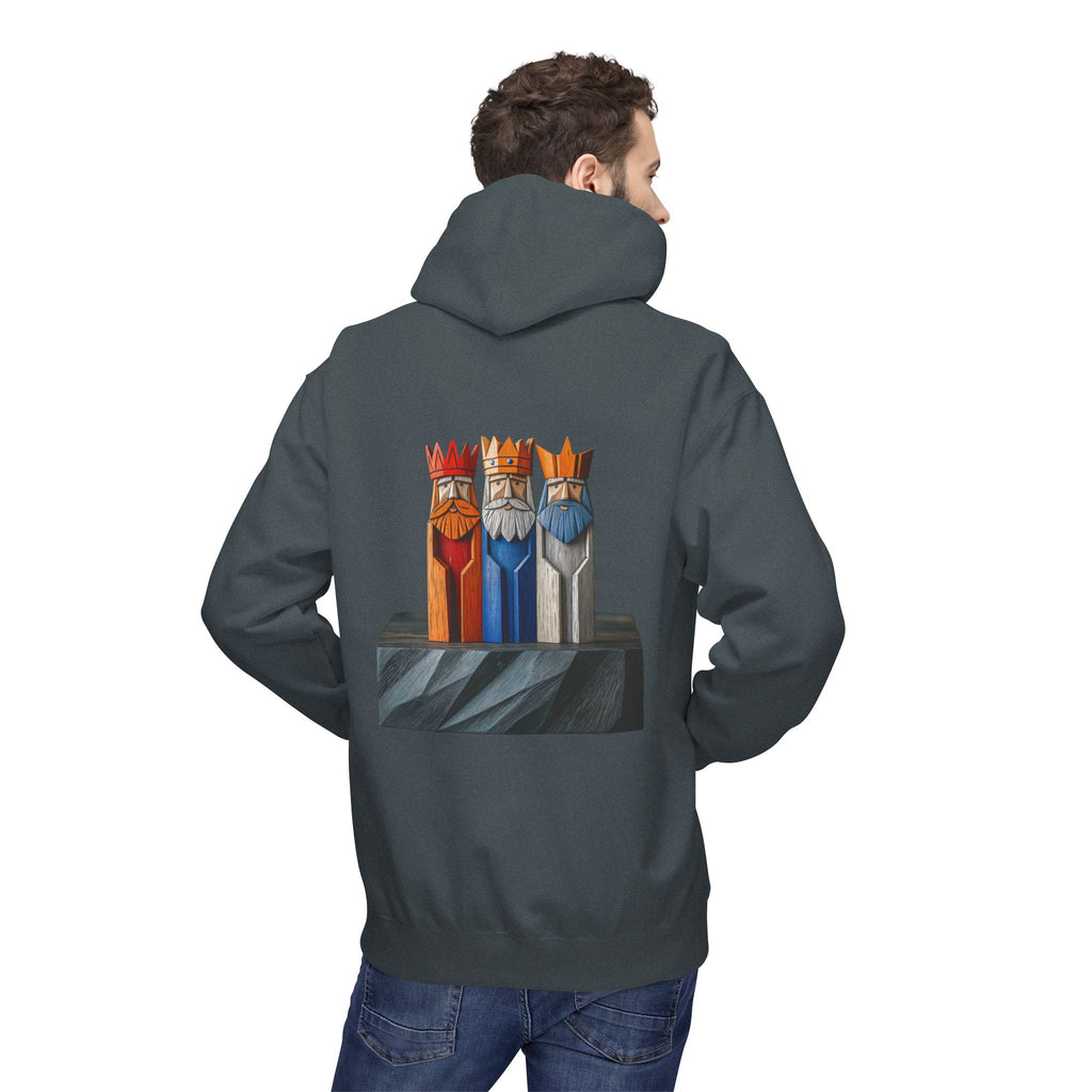 Hoodie Premium “Tres Reyes Boricuas” Tradición, Fe y Orgullo de Puerto Rico 🇵🇷